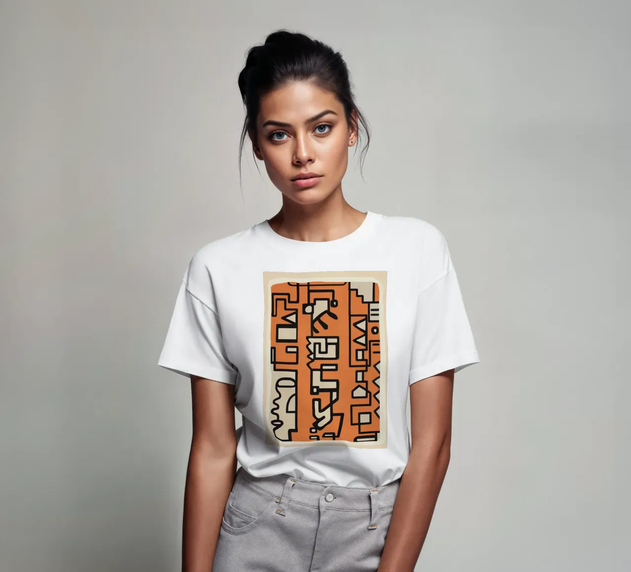 Abstract Line Movement 2 t-shirt da Nadjaa