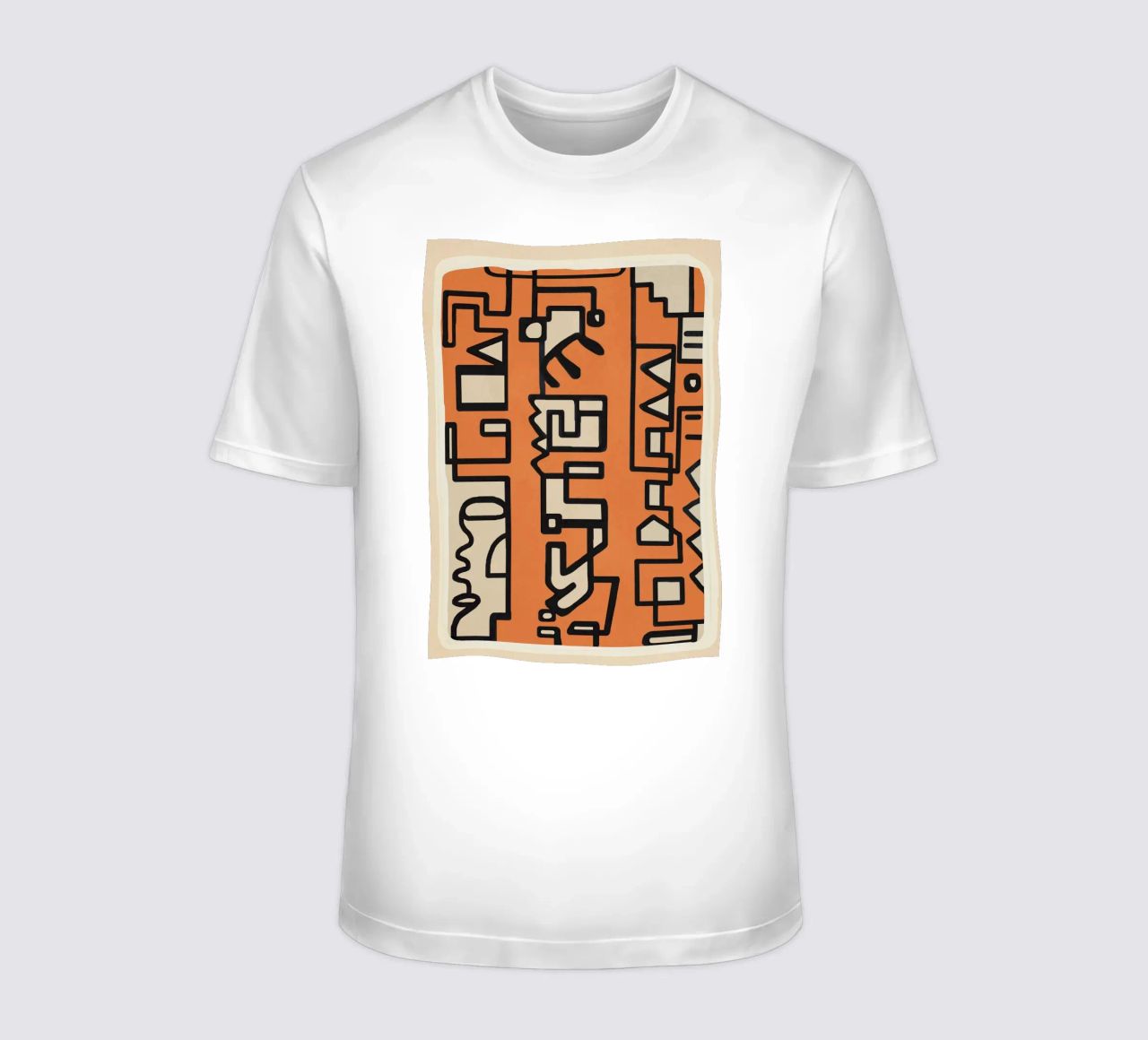 Abstract Line Movement 2 t-shirt da Nadjaa