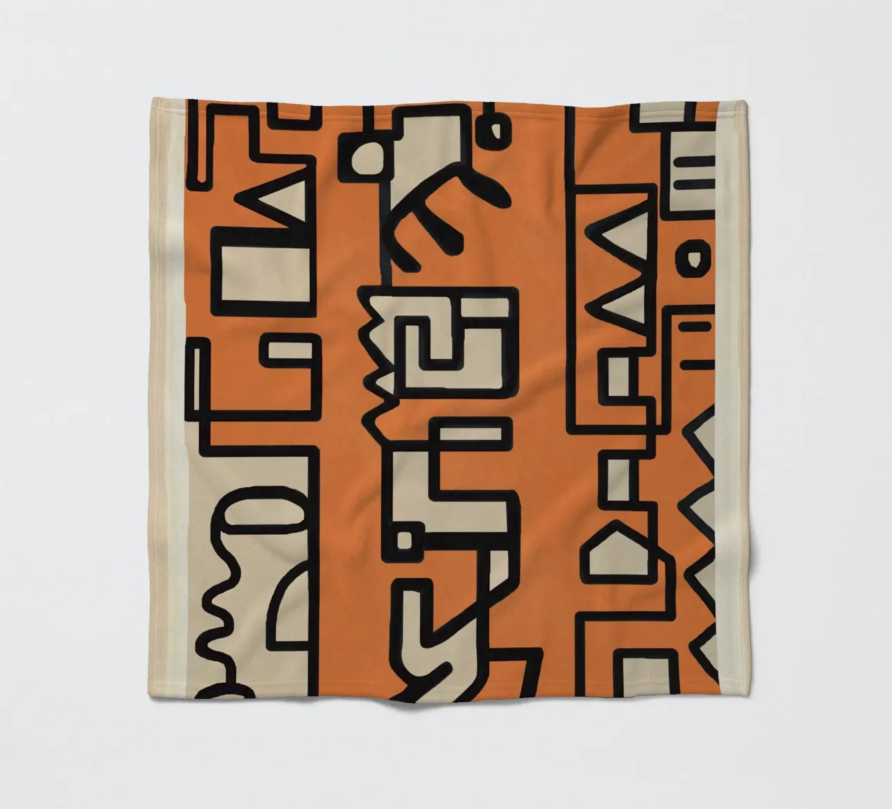 Abstract Line Movement 2 coperta in pile da Nadjaa