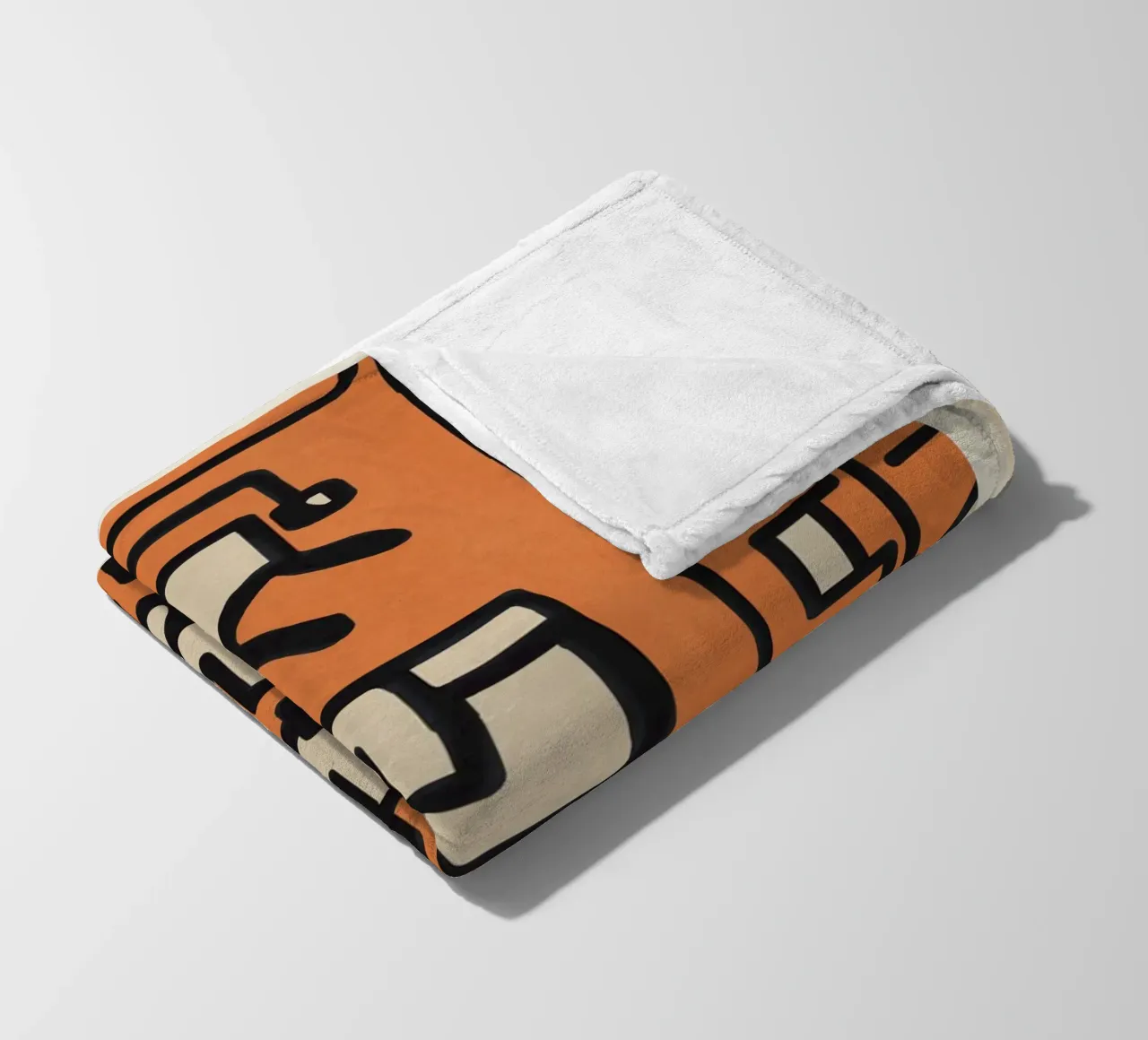 Abstract Line Movement 2 coperta in pile da Nadjaa