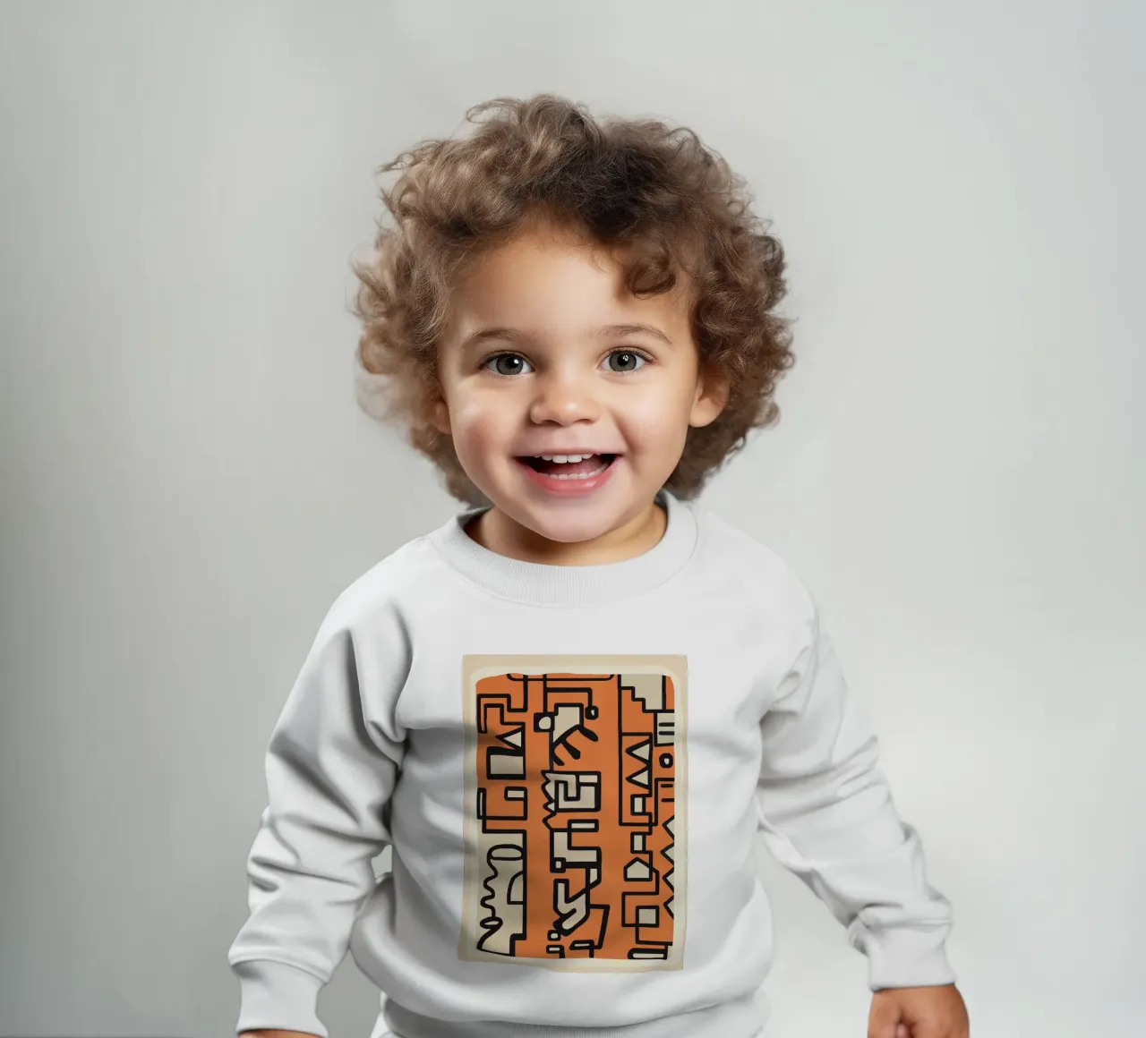 Abstract Line Movement 2 felpa neonato da Nadjaa