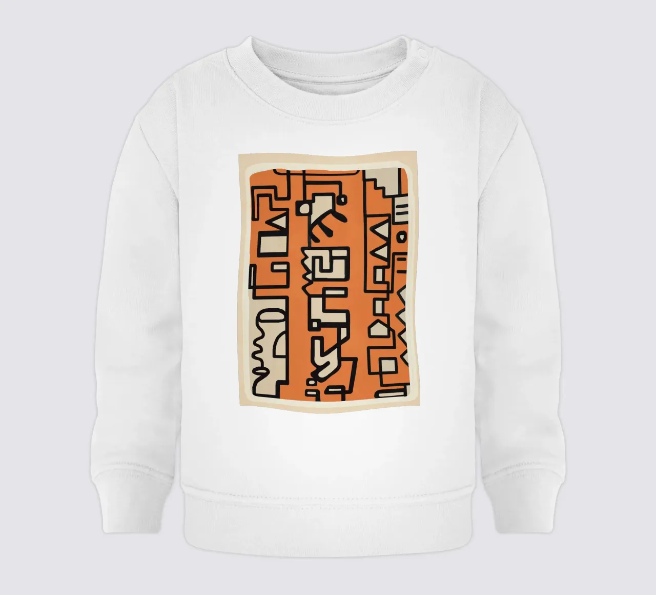 Abstract Line Movement 2 felpa neonato da Nadjaa