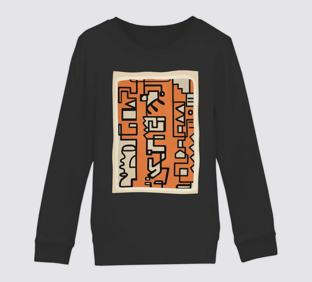 Abstract Line Movement 2 felpa bambino da Nadjaa