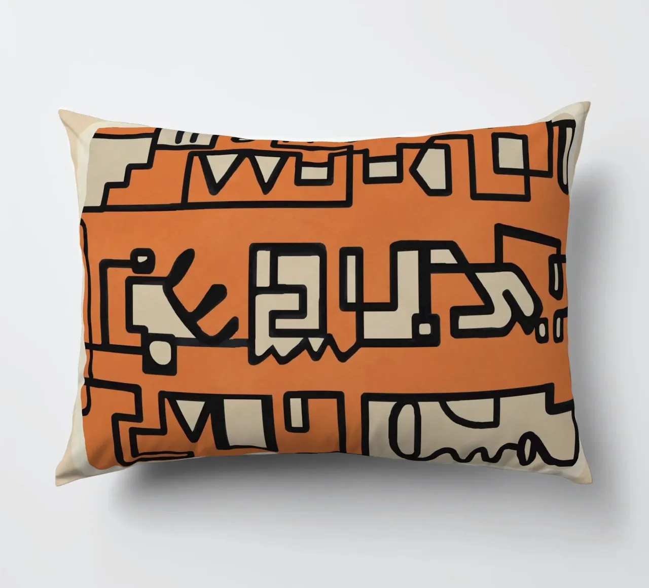 Abstract Line Movement 2 cuscino da Nadjaa