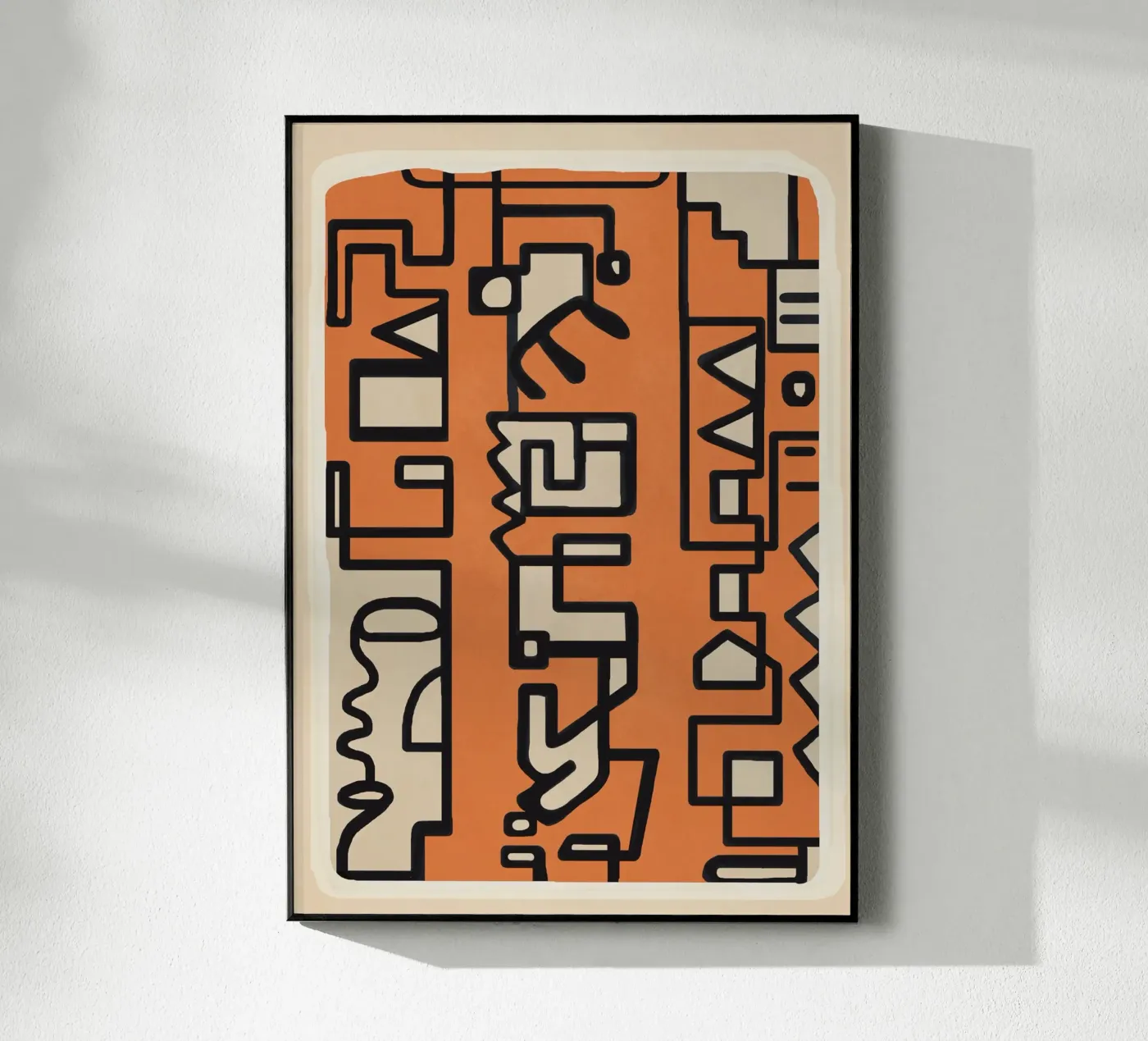 Abstract Line Movement 2 plexiglass da Nadjaa