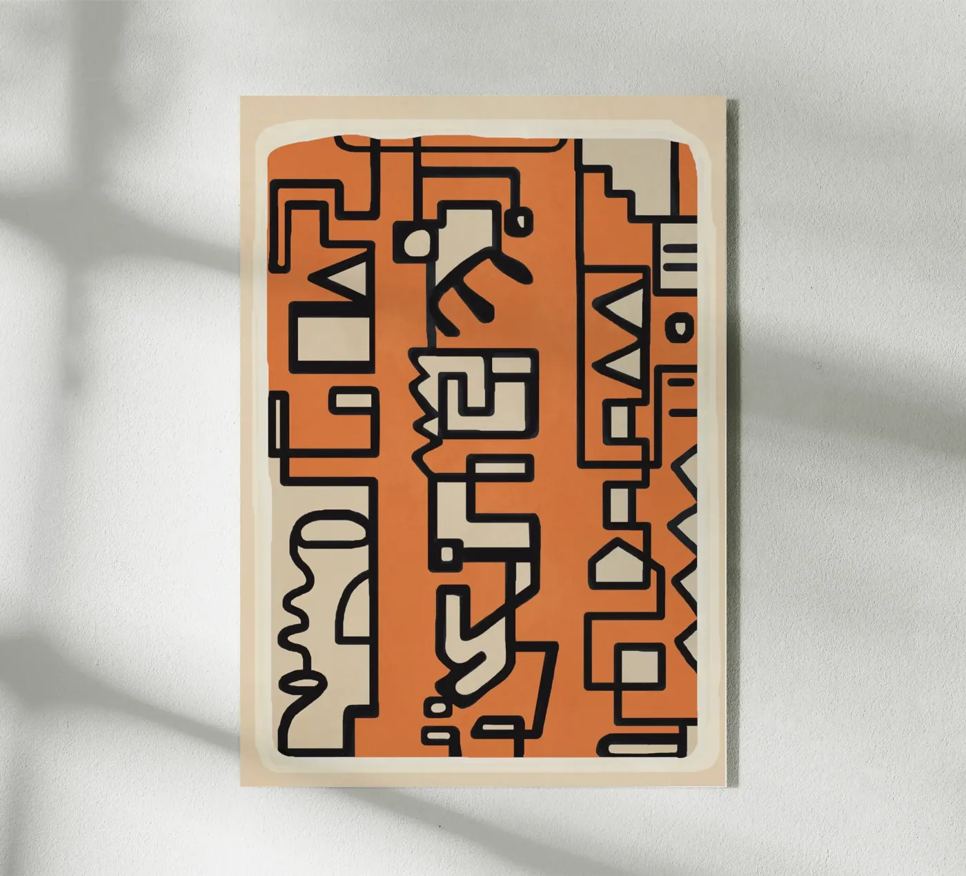 Abstract Line Movement 2 plexiglass da Nadjaa