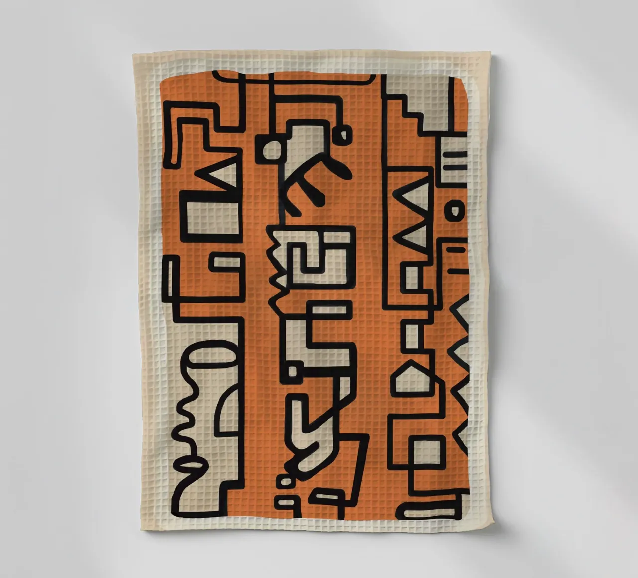 Abstract Line Movement 2 canovaccio da cucina da Nadjaa