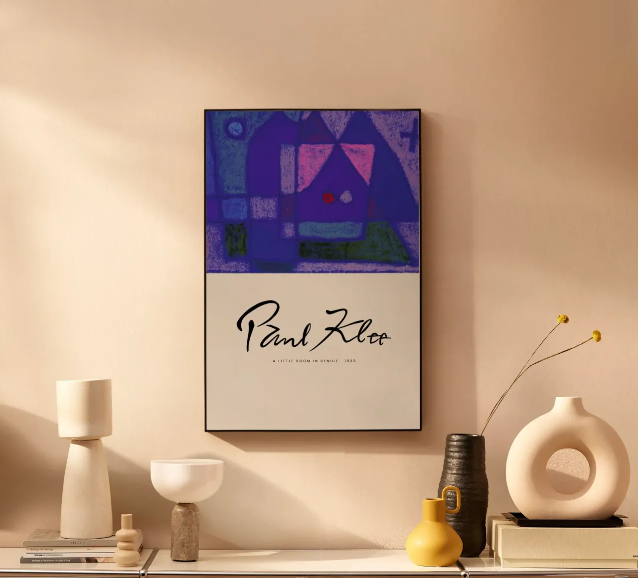 Klee - A Little Room In Venice alluminio dibond da Vintage by JUNIQE