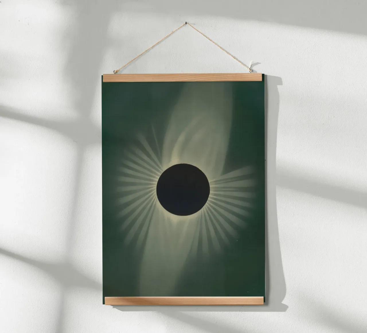Eclissi totale, dramma totale | Stampa d'arte Press Play poster da Press Play Art Prints