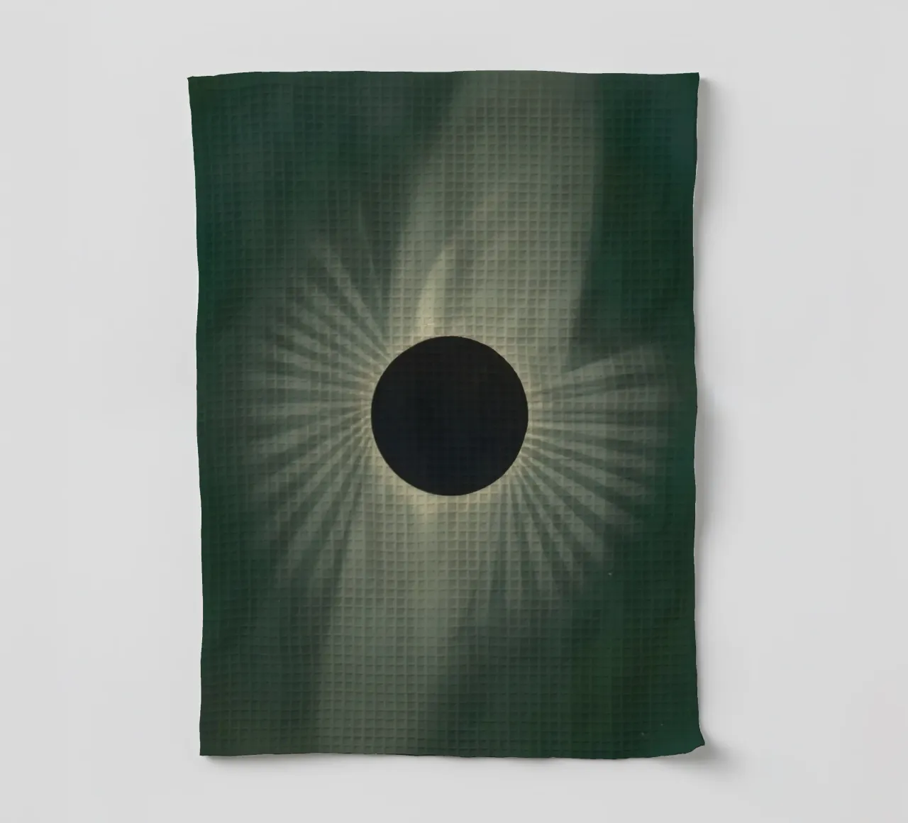 Eclipse totale, drame total | Press Play Art Print torchon de Press Play Art Prints