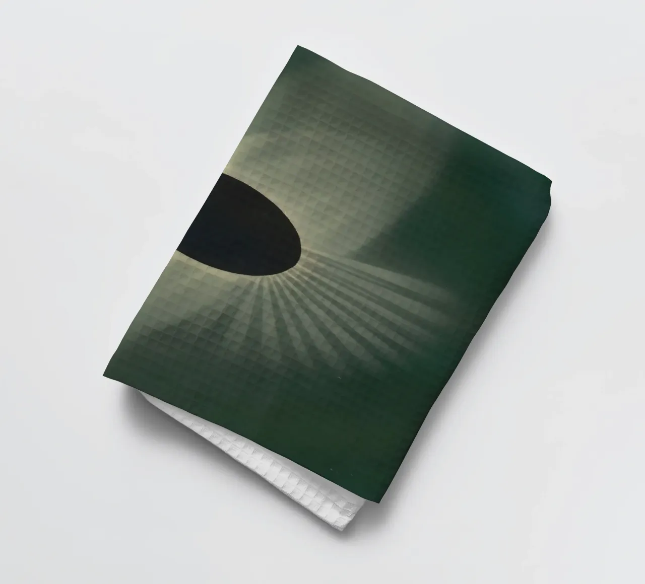 Eclipse totale, drame total | Press Play Art Print torchon de Press Play Art Prints