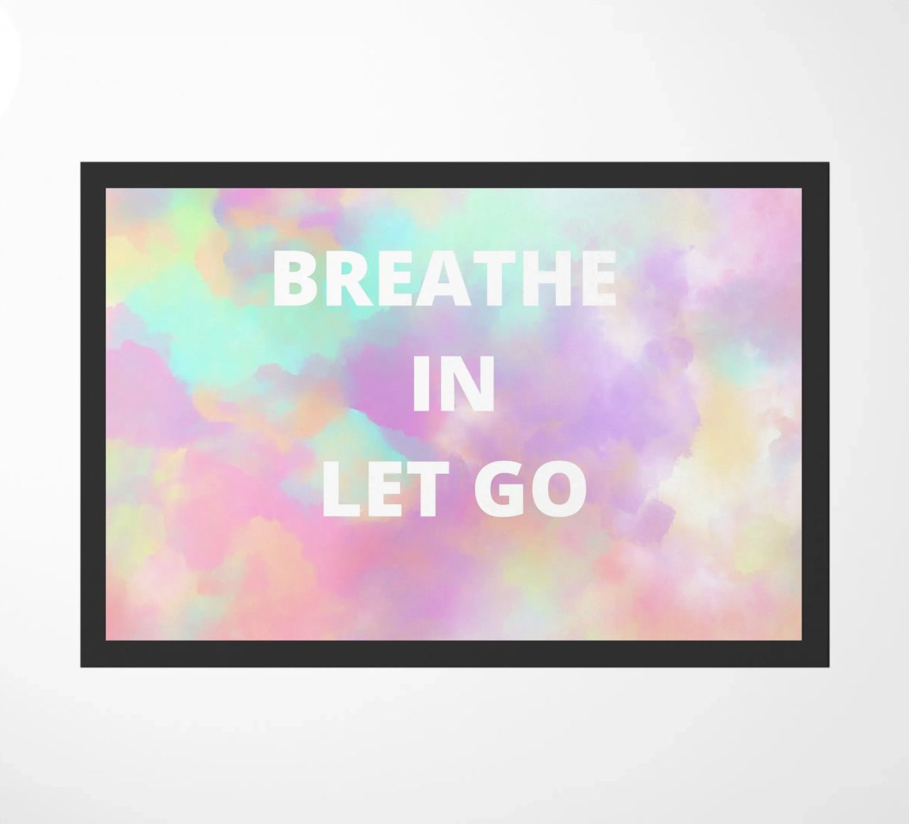 Breathe In, Let Go zerbino da Words by Niki