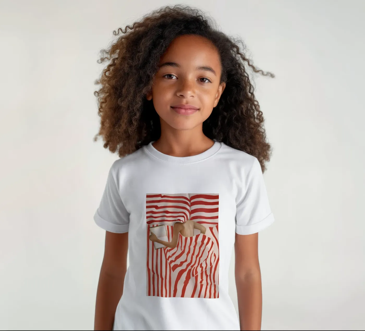 Between the Lines t-shirt bambini da Flow Line