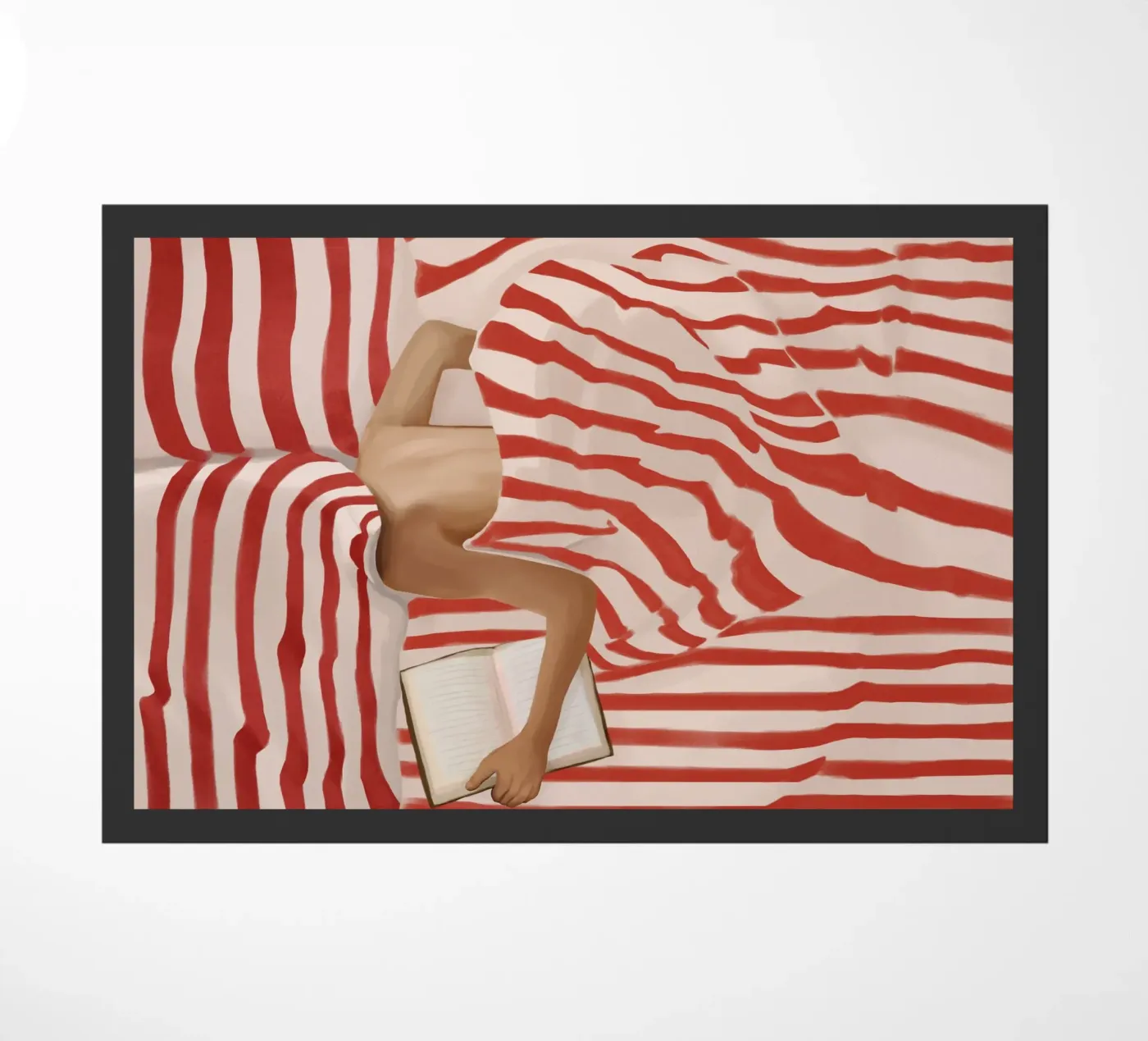 Between the Lines deurmat van Flow Line