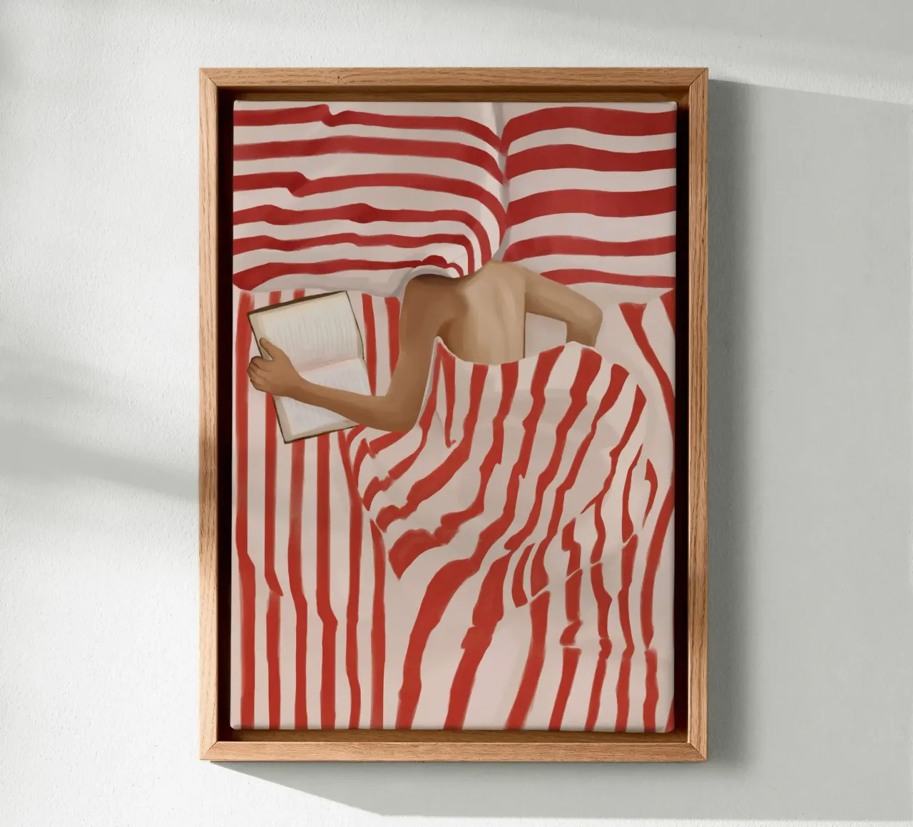 Between the Lines canvas met Baklijst van Flow Line