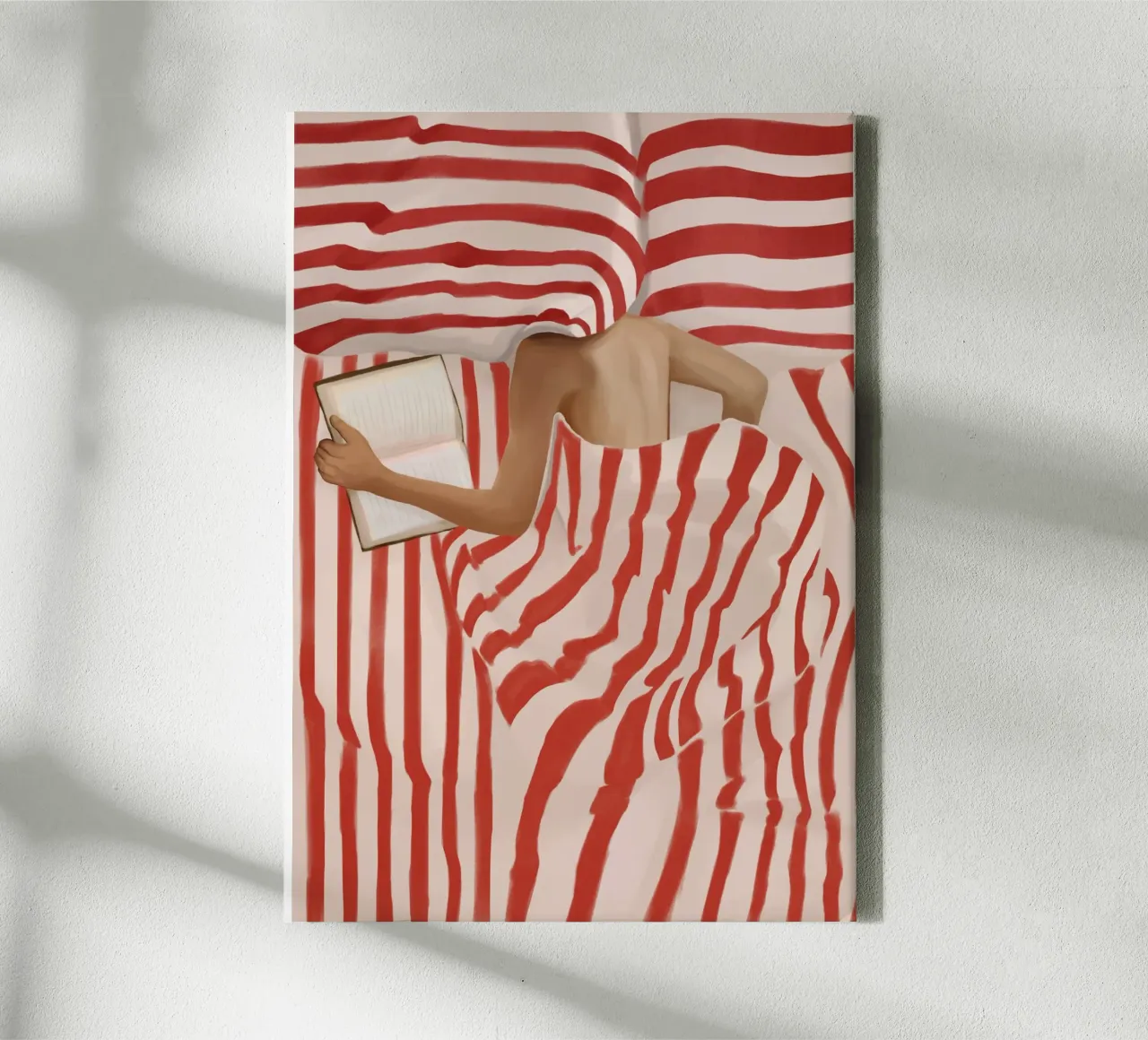 Between the Lines canvas met Baklijst van Flow Line