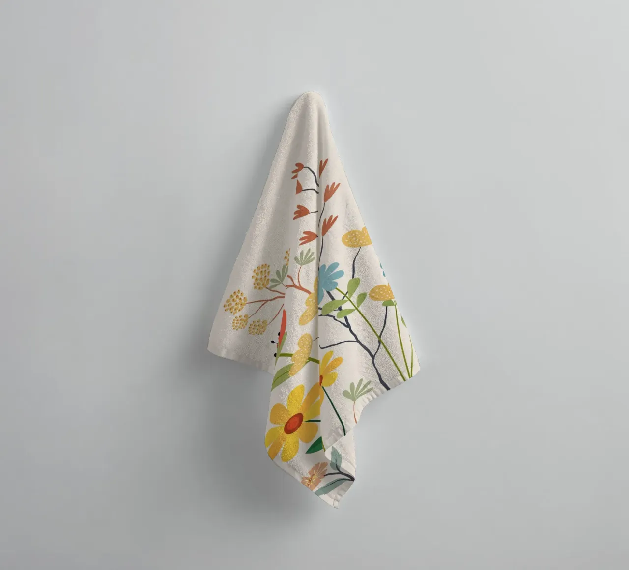 Colorful Flow towel by Flow Line