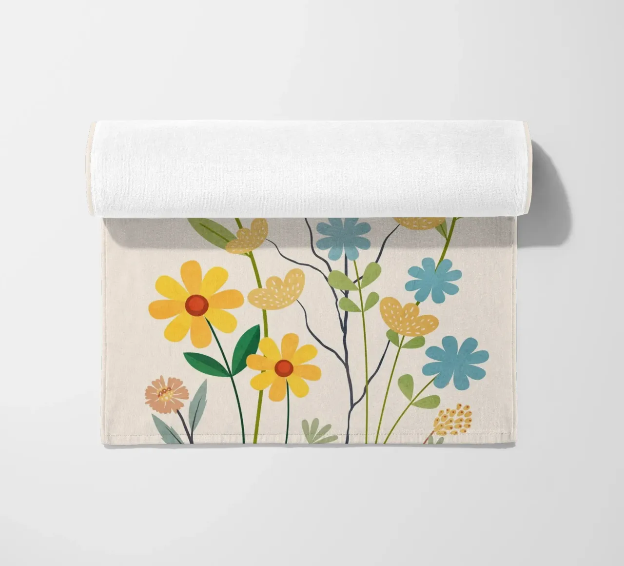 Colorful Flow serviette de plage de Flow Line