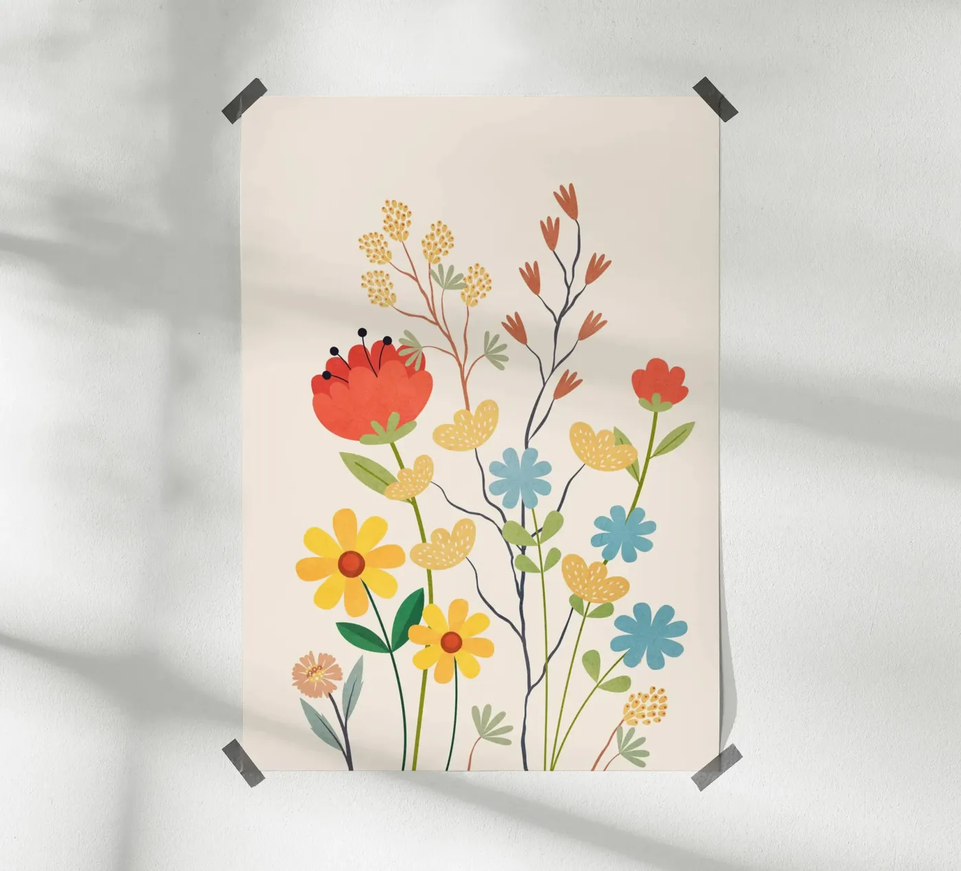 Colorful Flow poster da Flow Line