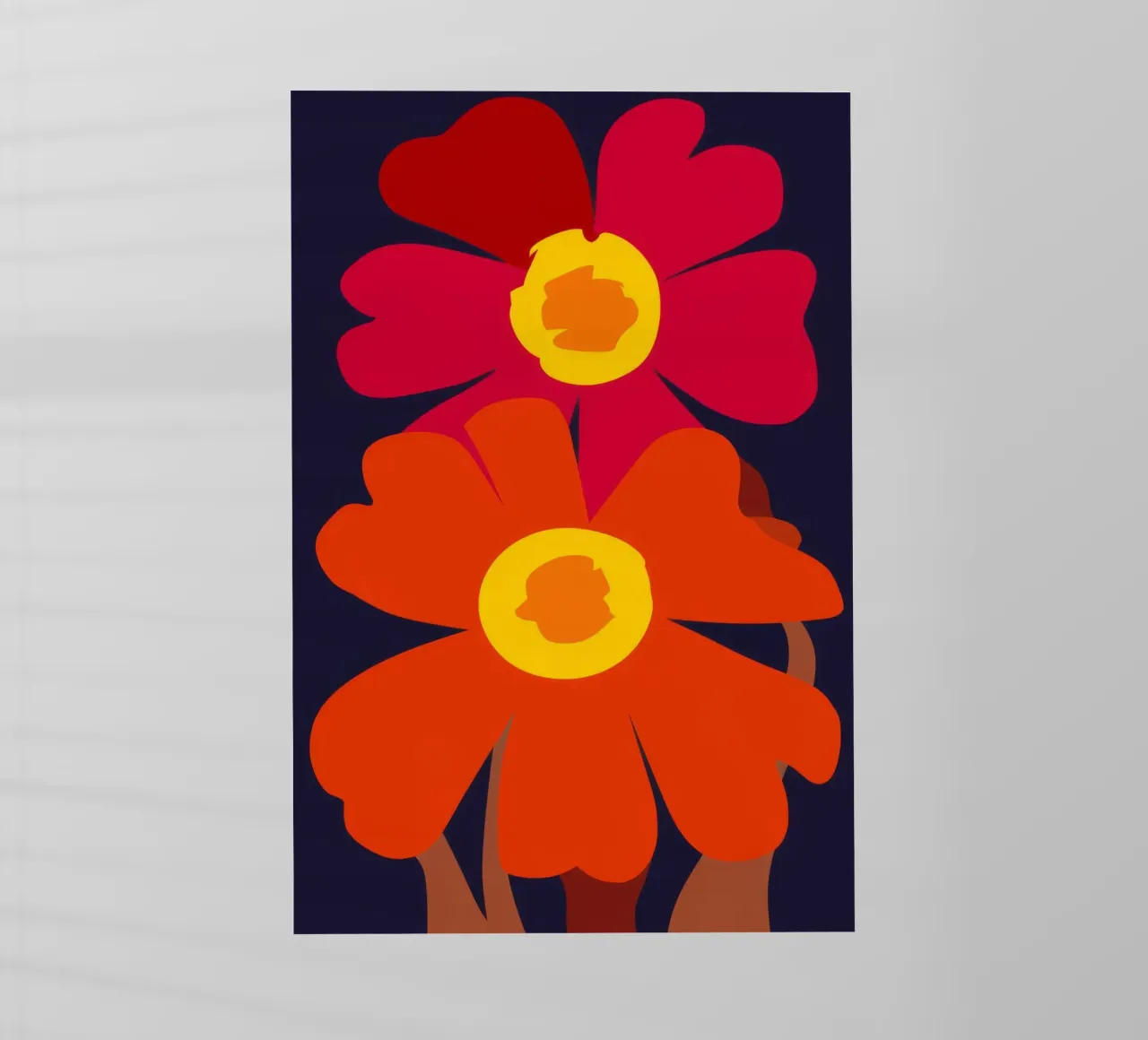 Crimson Floral Tower backlit film by Moonlite Desire