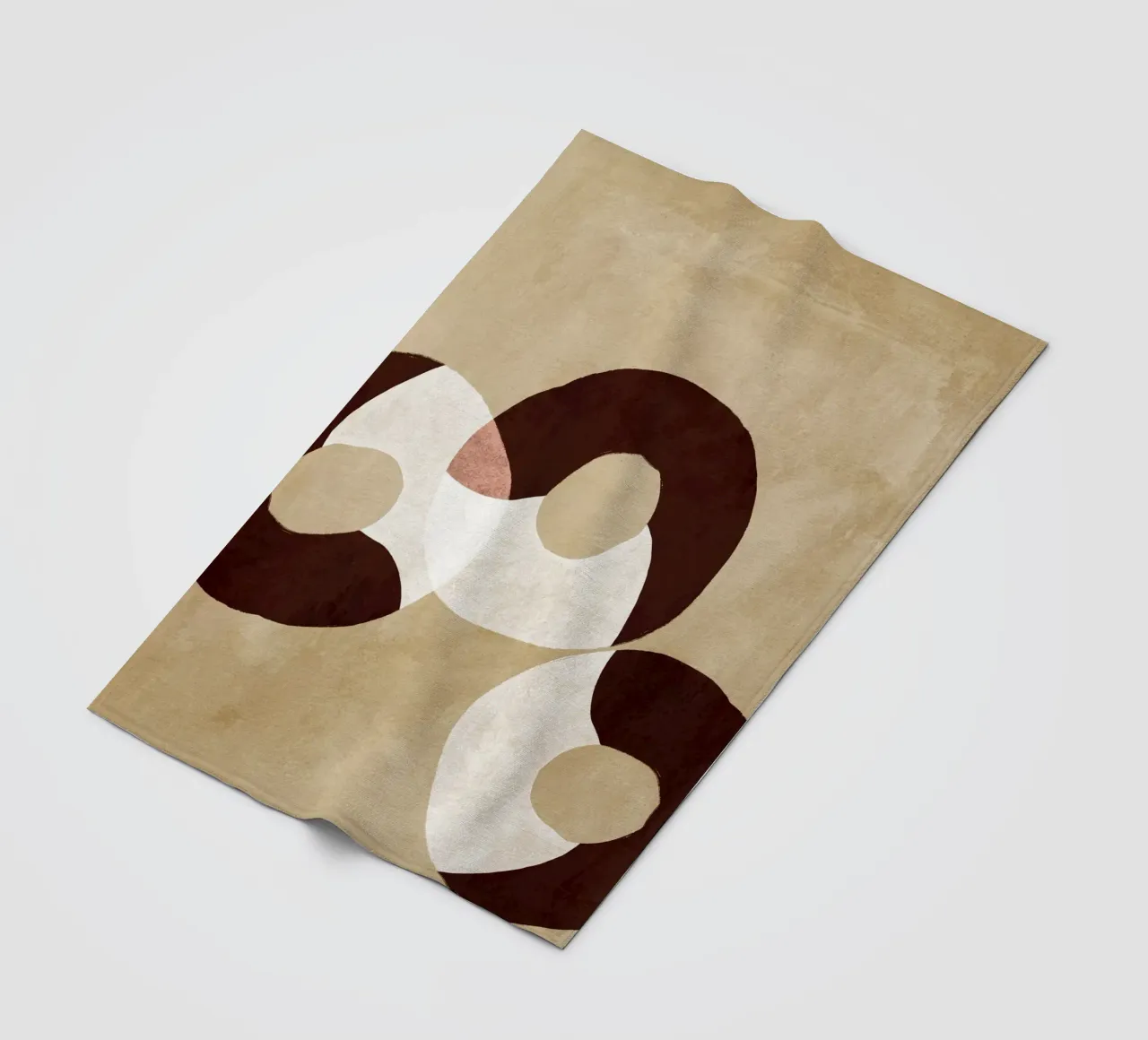 Orbitales No 01 coperta in pile da treechild