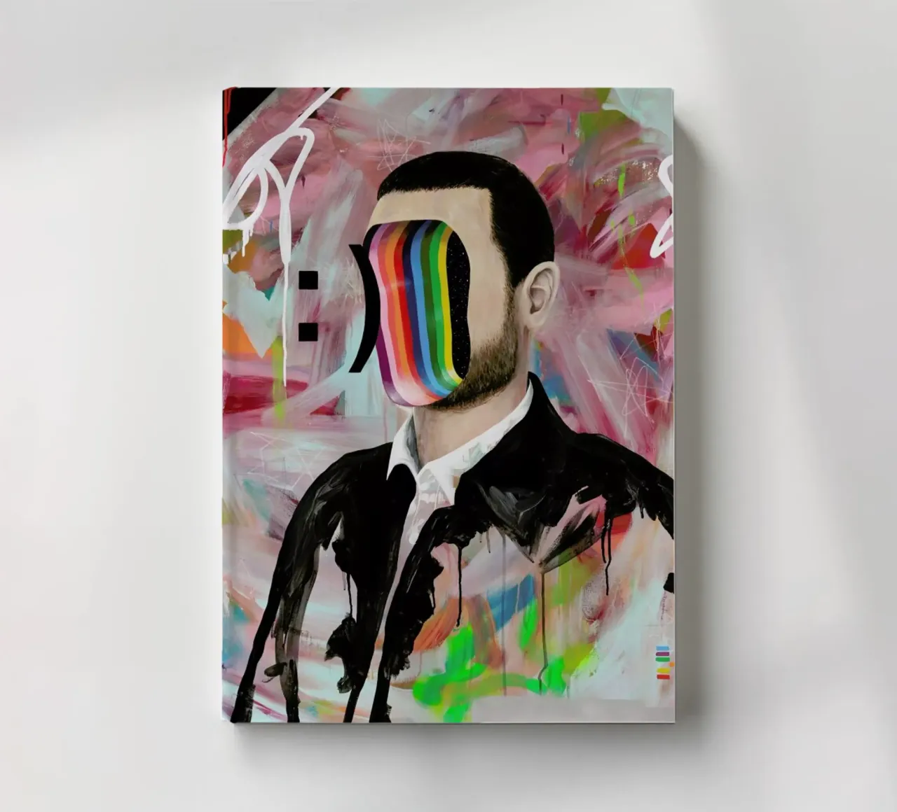 Smiley Face notebook by Famous When Dead