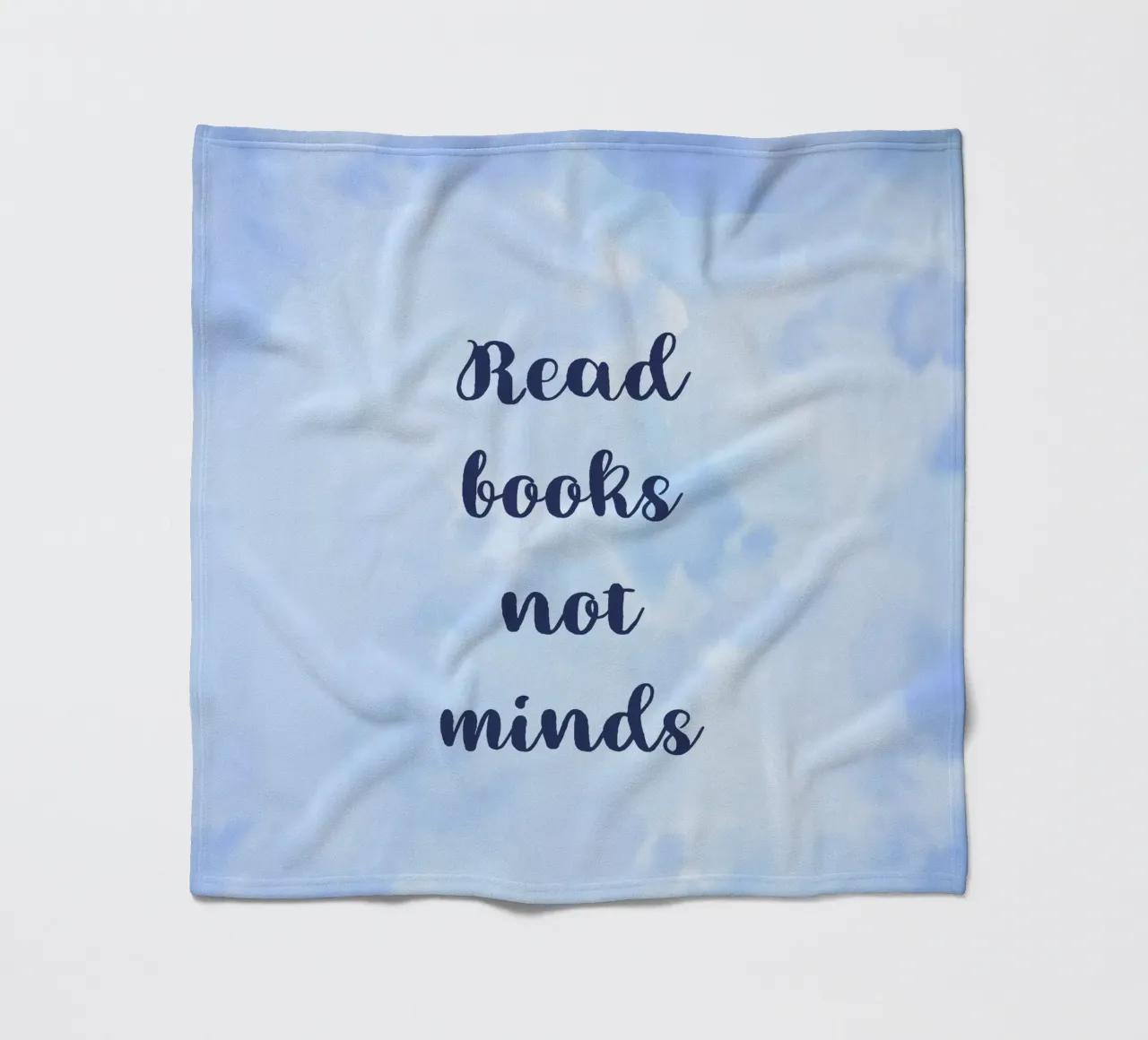 Read Books, Not Minds coperta in pile da Words by Niki