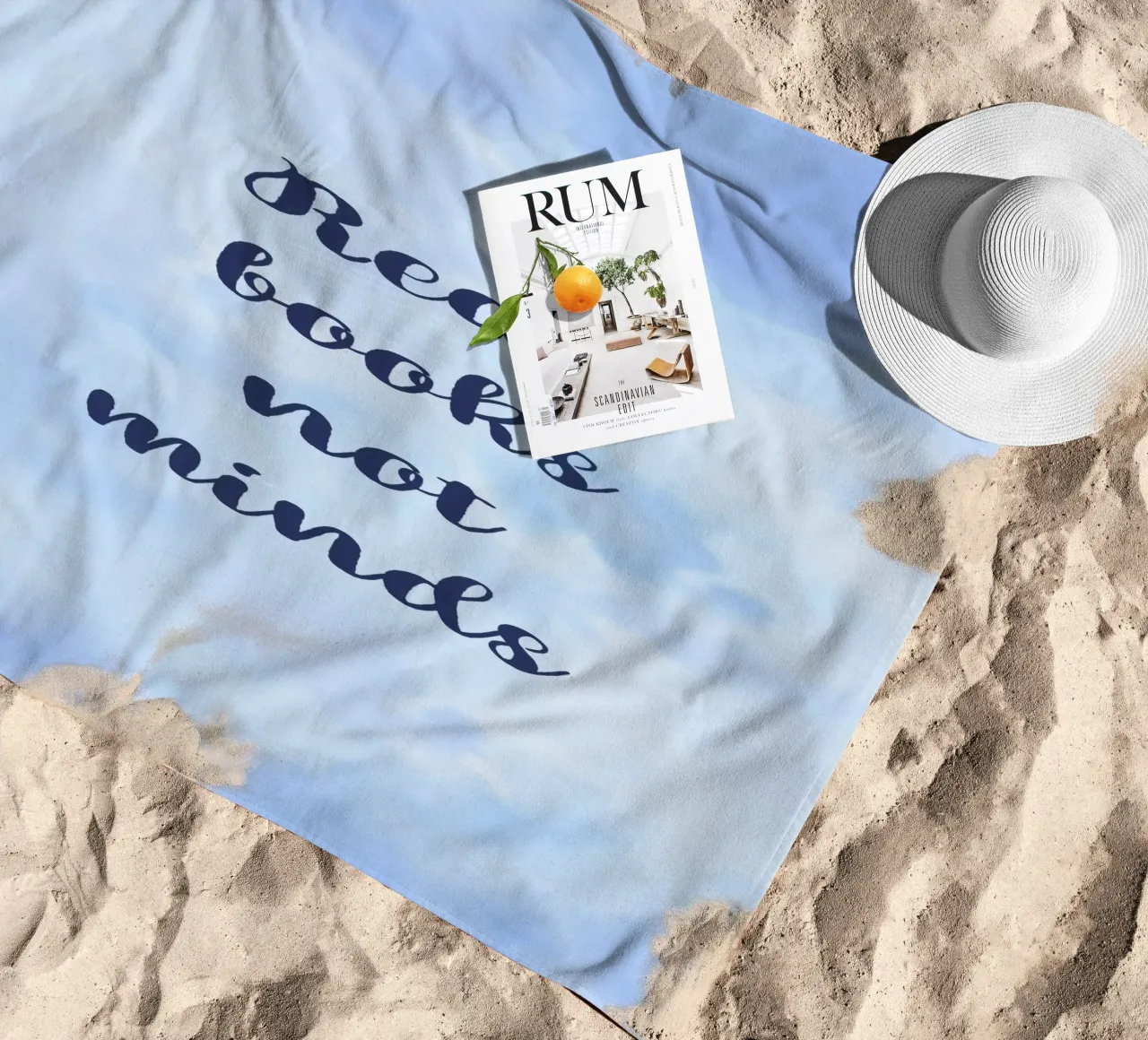 Read Books, Not Minds telo mare da Words by Niki