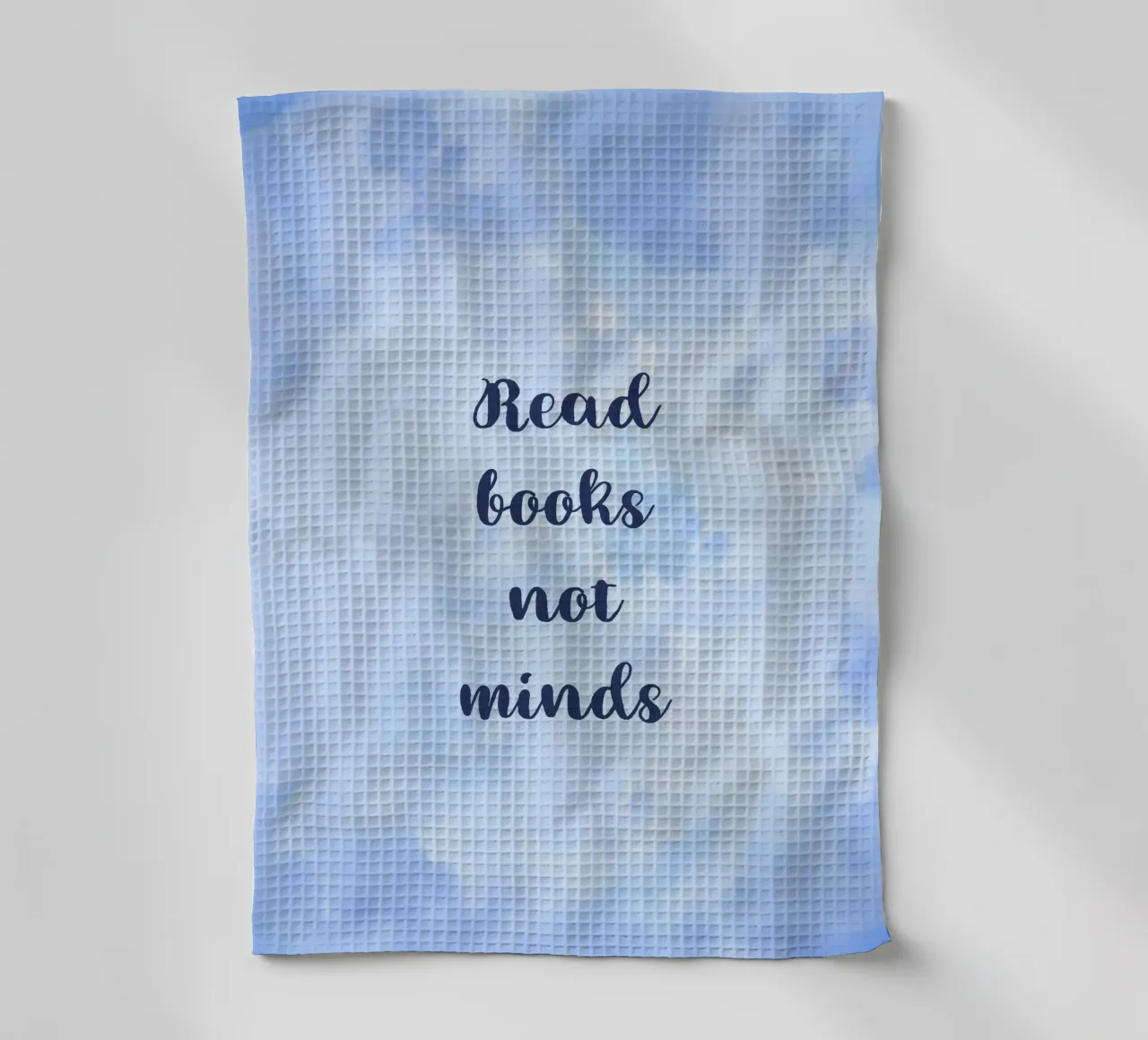 Read Books, Not Minds canovaccio da cucina da Words by Niki