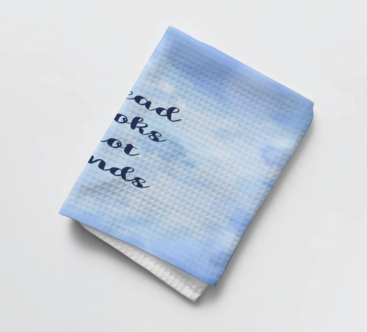 Read Books, Not Minds canovaccio da cucina da Words by Niki