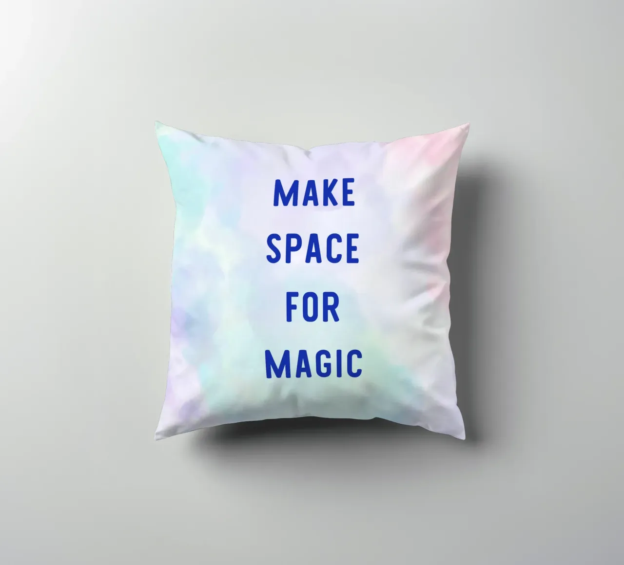 Make Space for Magic cojín de Words by Niki