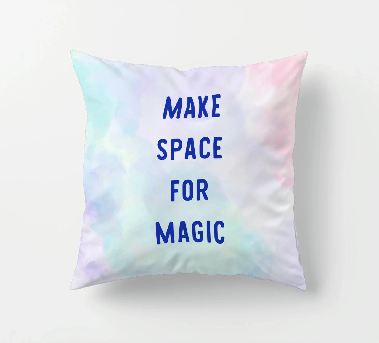 Make Space for Magic cuscino da Words by Niki