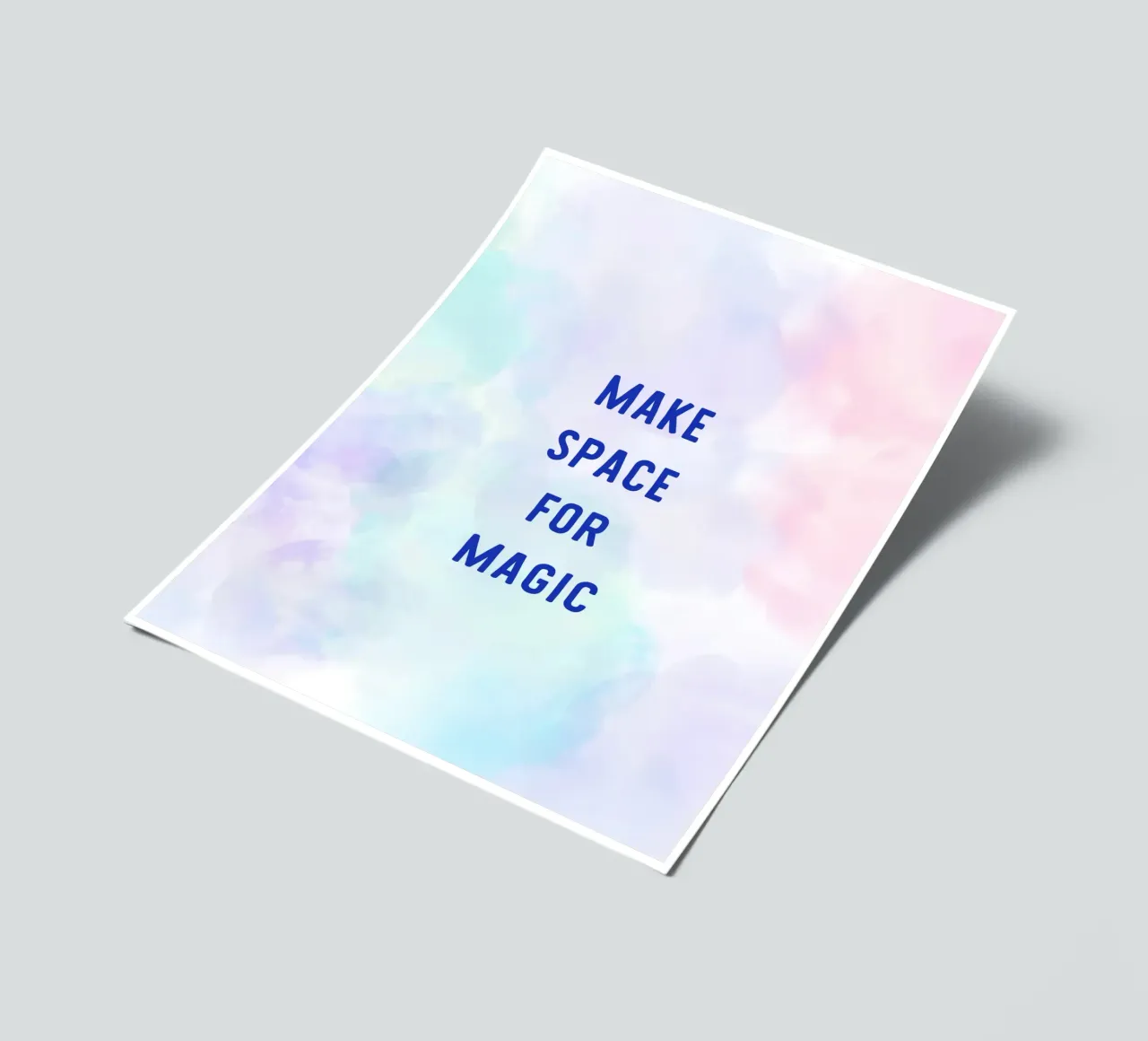 Make Space for Magic sticker sheet by Words by Niki