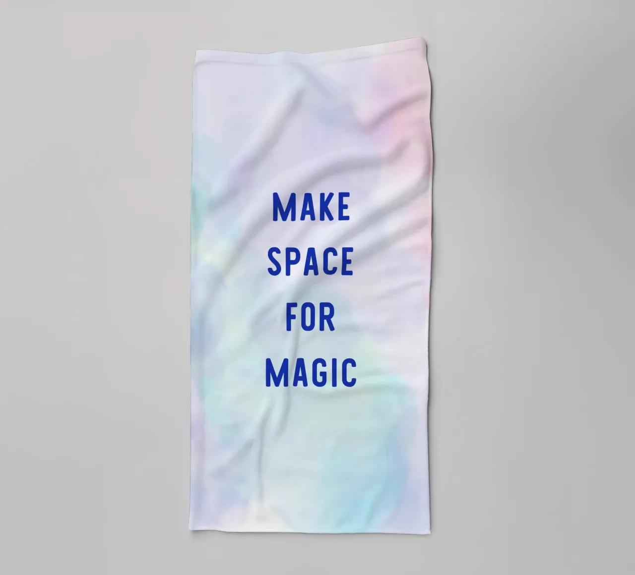 Make Space for Magic toalla de baño de Words by Niki