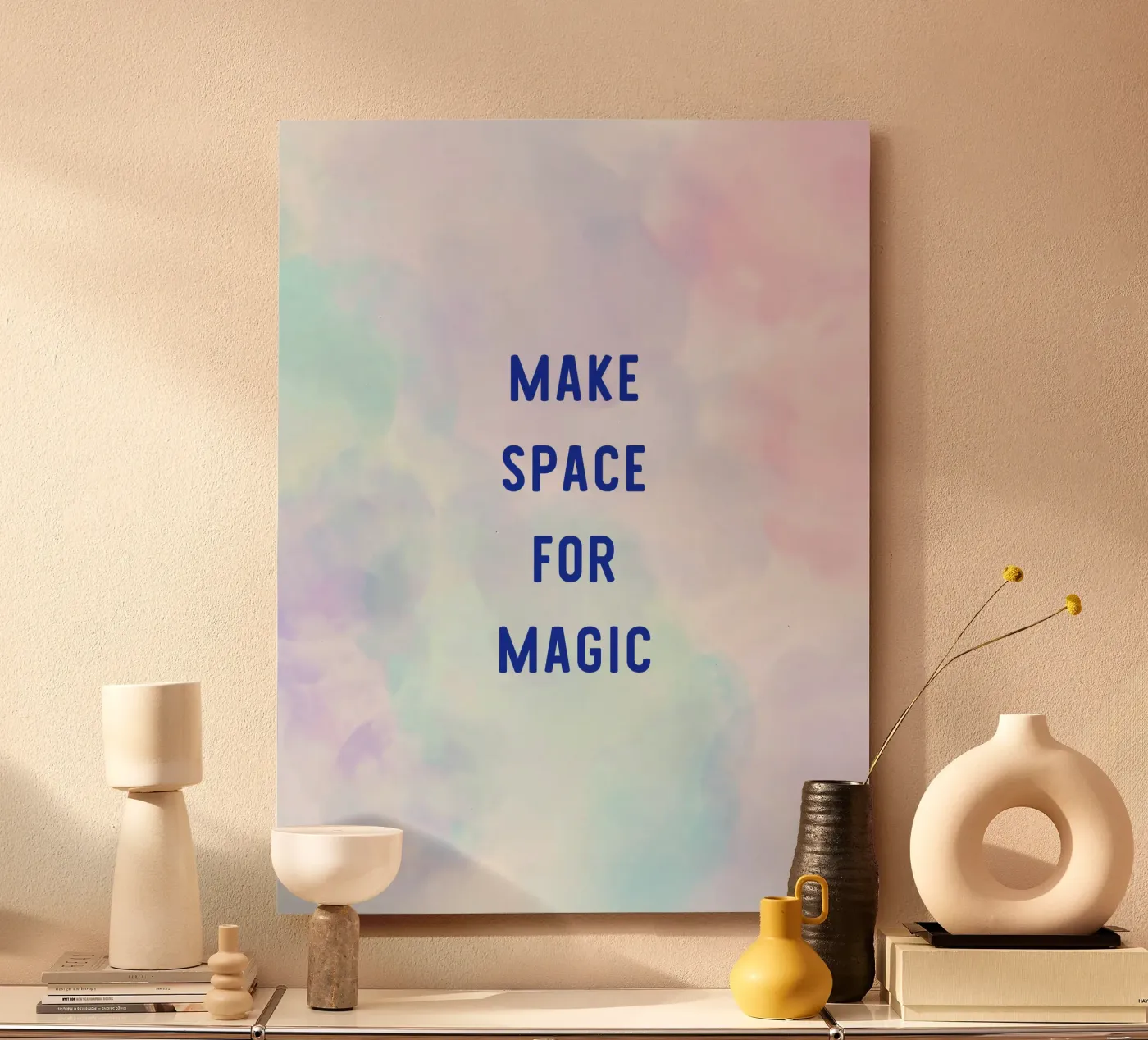 Make Space for Magic forex plate by Words by Niki
