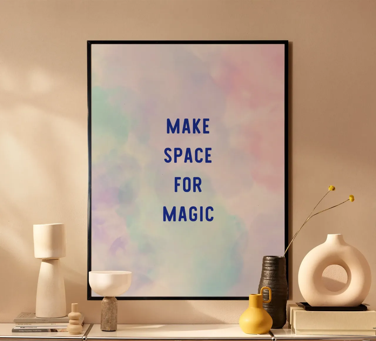 Make Space for Magic carta hahnemühle da Words by Niki