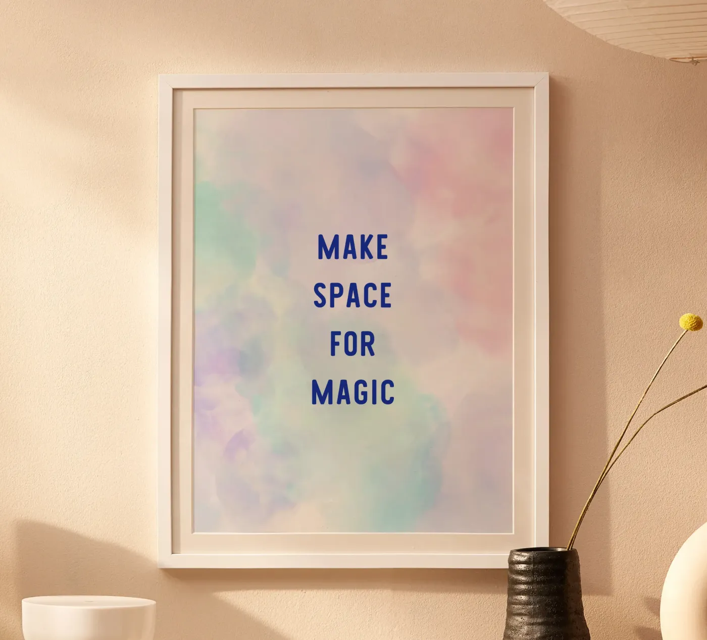Make Space for Magic poster de Words by Niki