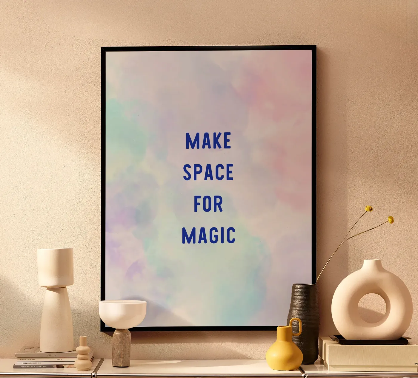 Make Space for Magic poster de Words by Niki