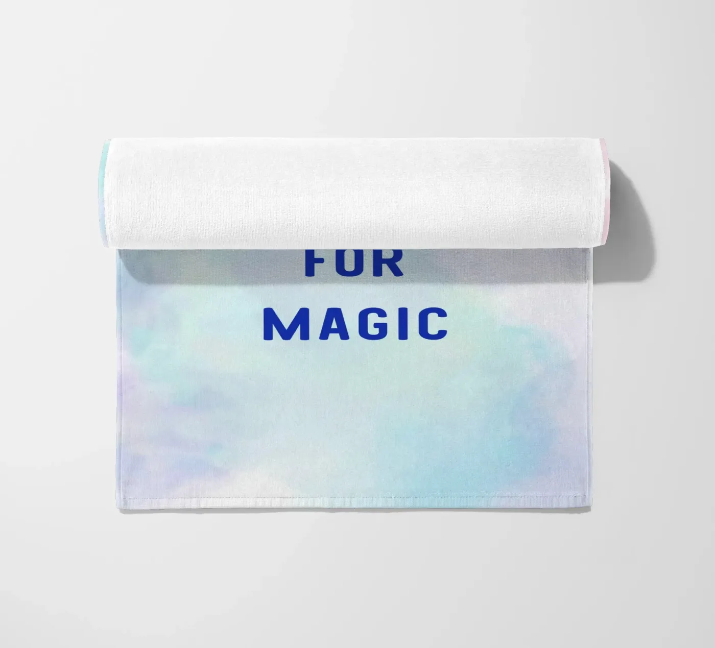 Make Space for Magic strandhanddoek van Words by Niki