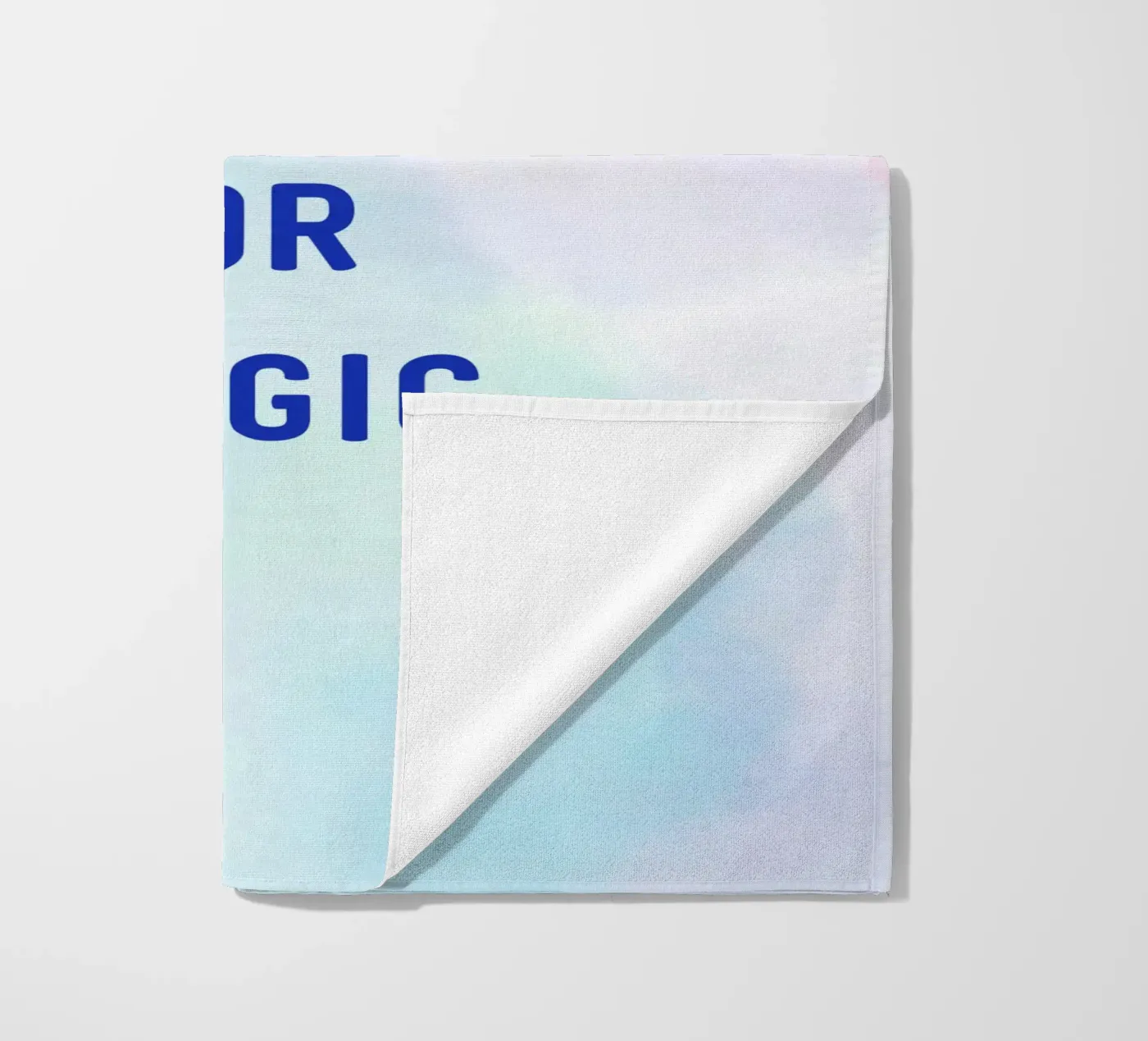 Make Space for Magic strandhanddoek van Words by Niki