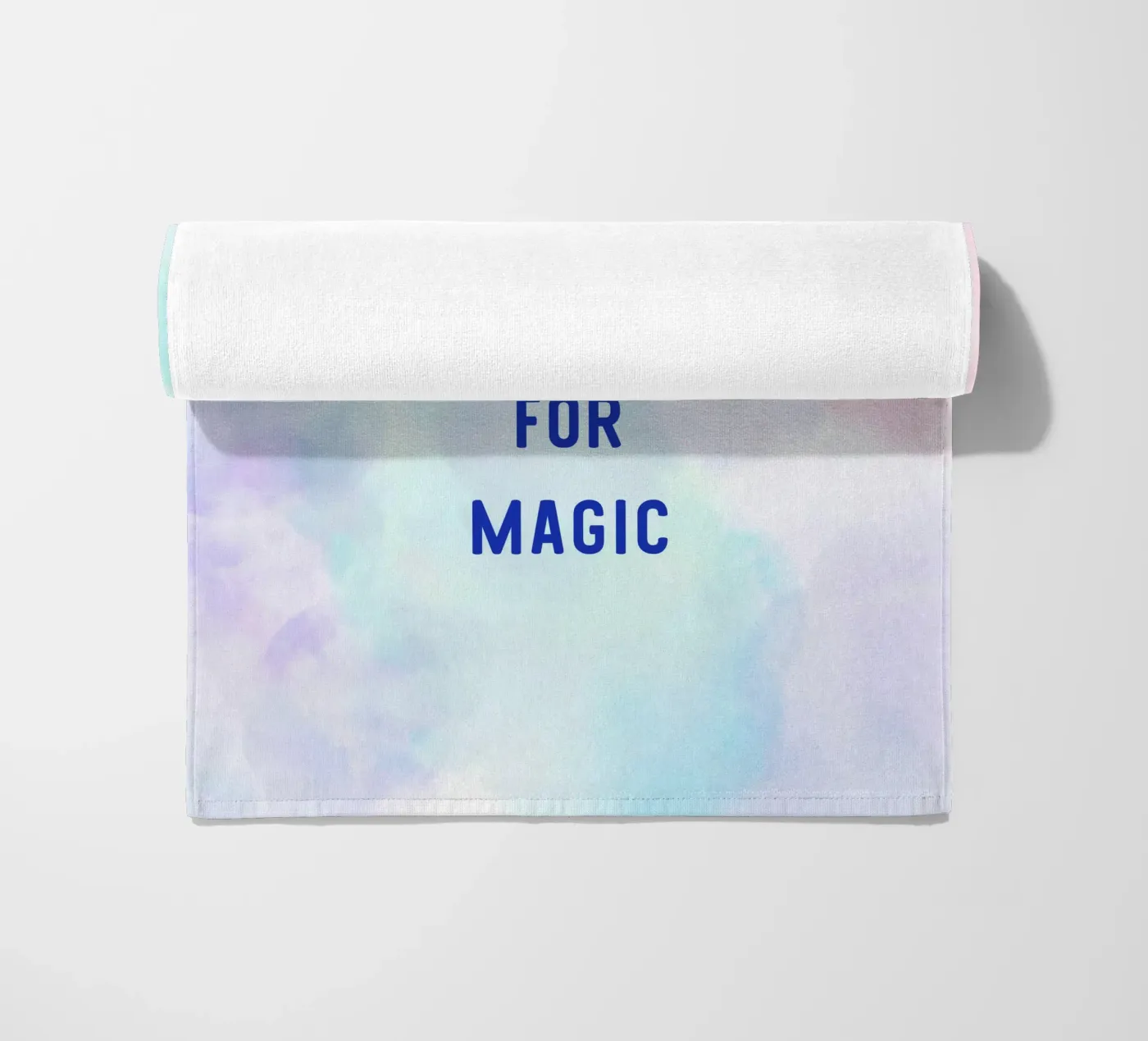 Make Space for Magic strandhanddoek van Words by Niki