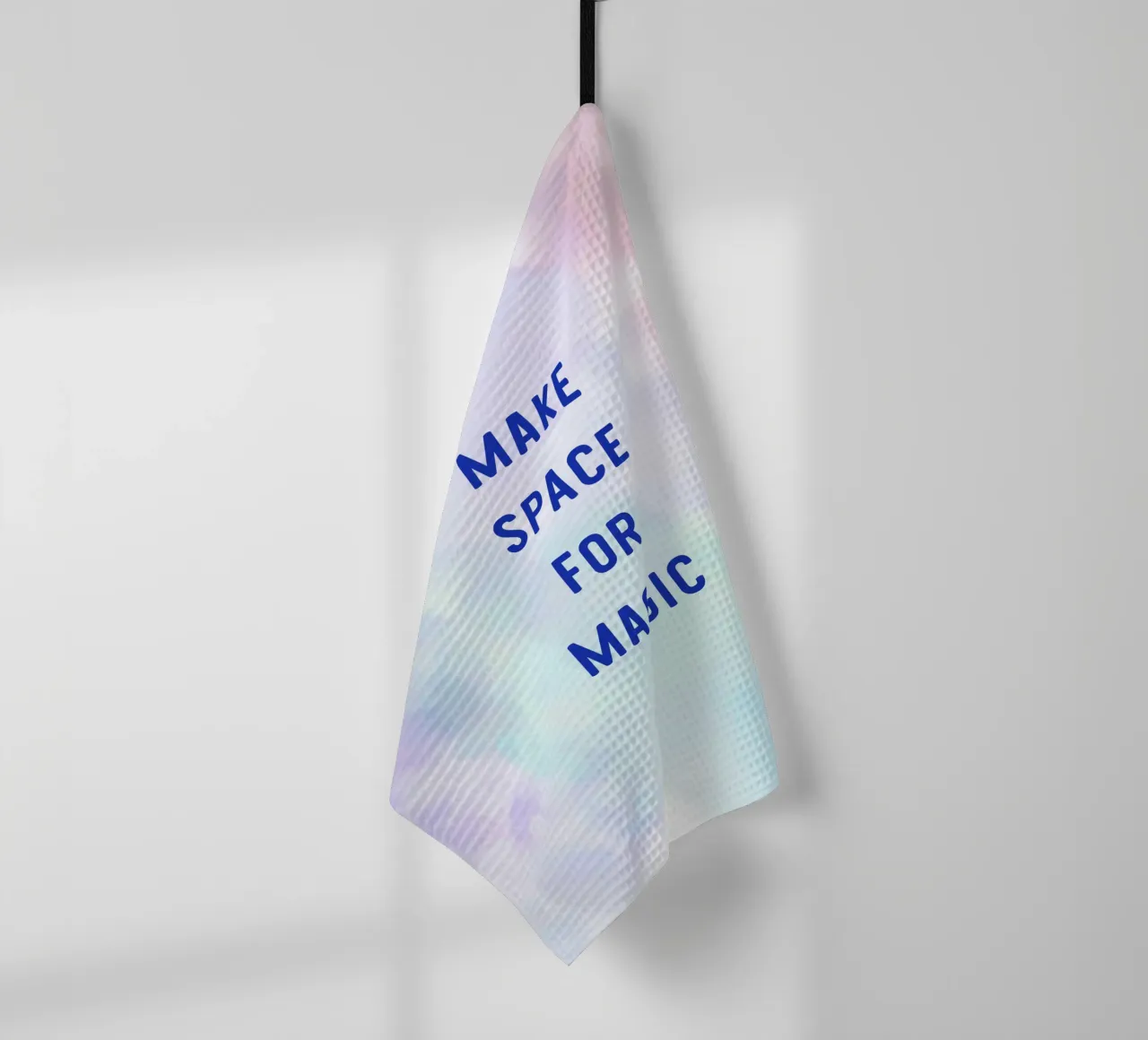 Make Space for Magic paño de cocina de Words by Niki