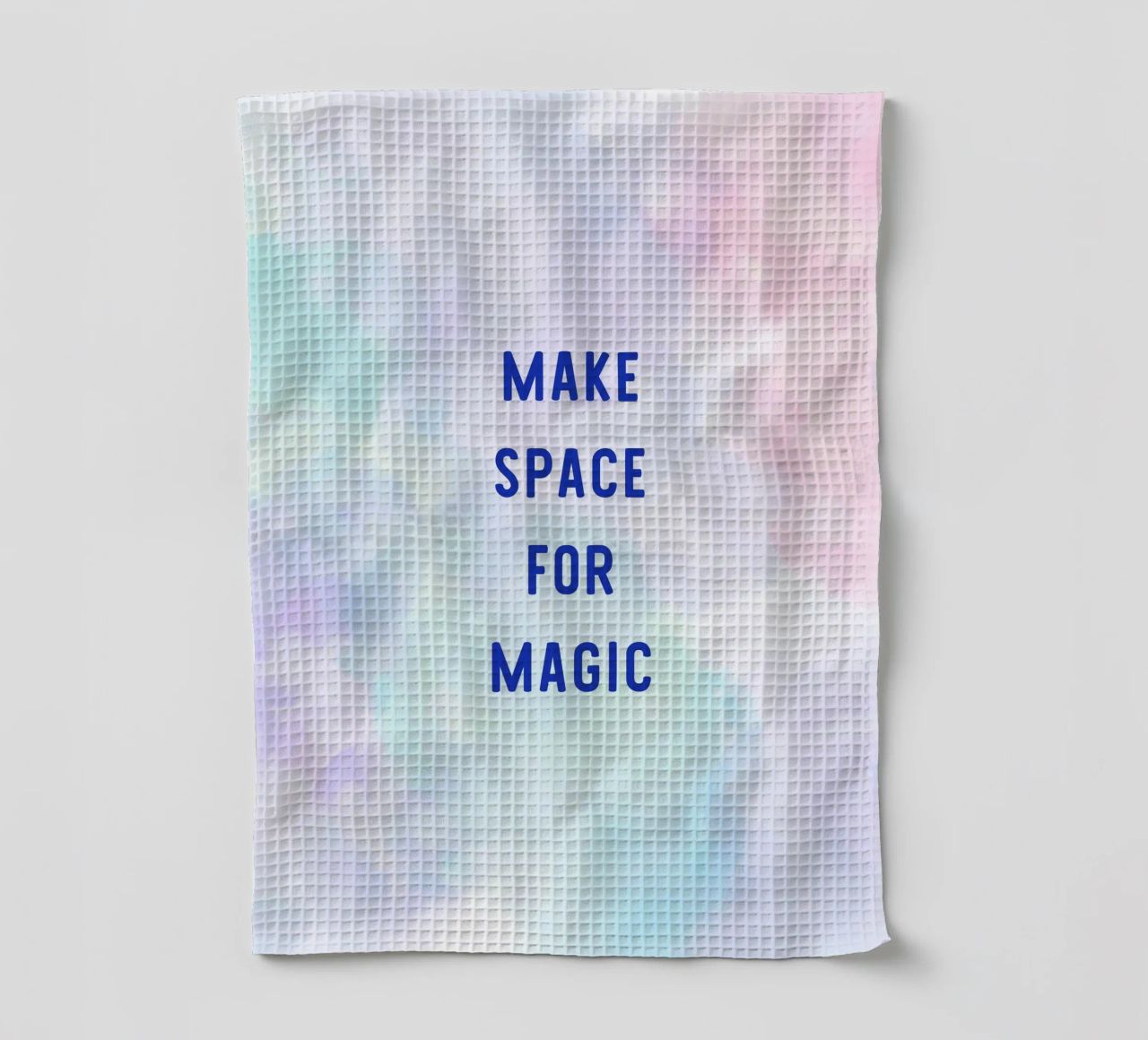 Make Space for Magic canovaccio da cucina da Words by Niki