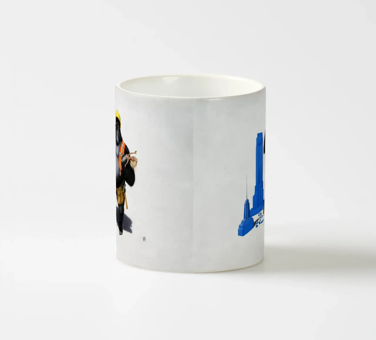 Building an Empire (Wordless) tazza in ceramica da Rob Art | Illustration