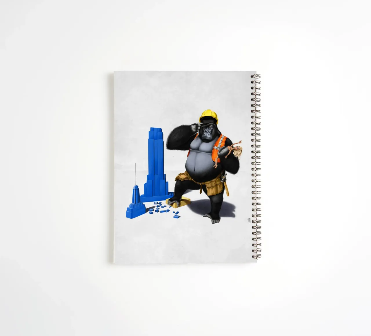 Building an Empire (Wordless) diario ad anelli da Rob Art | Illustration