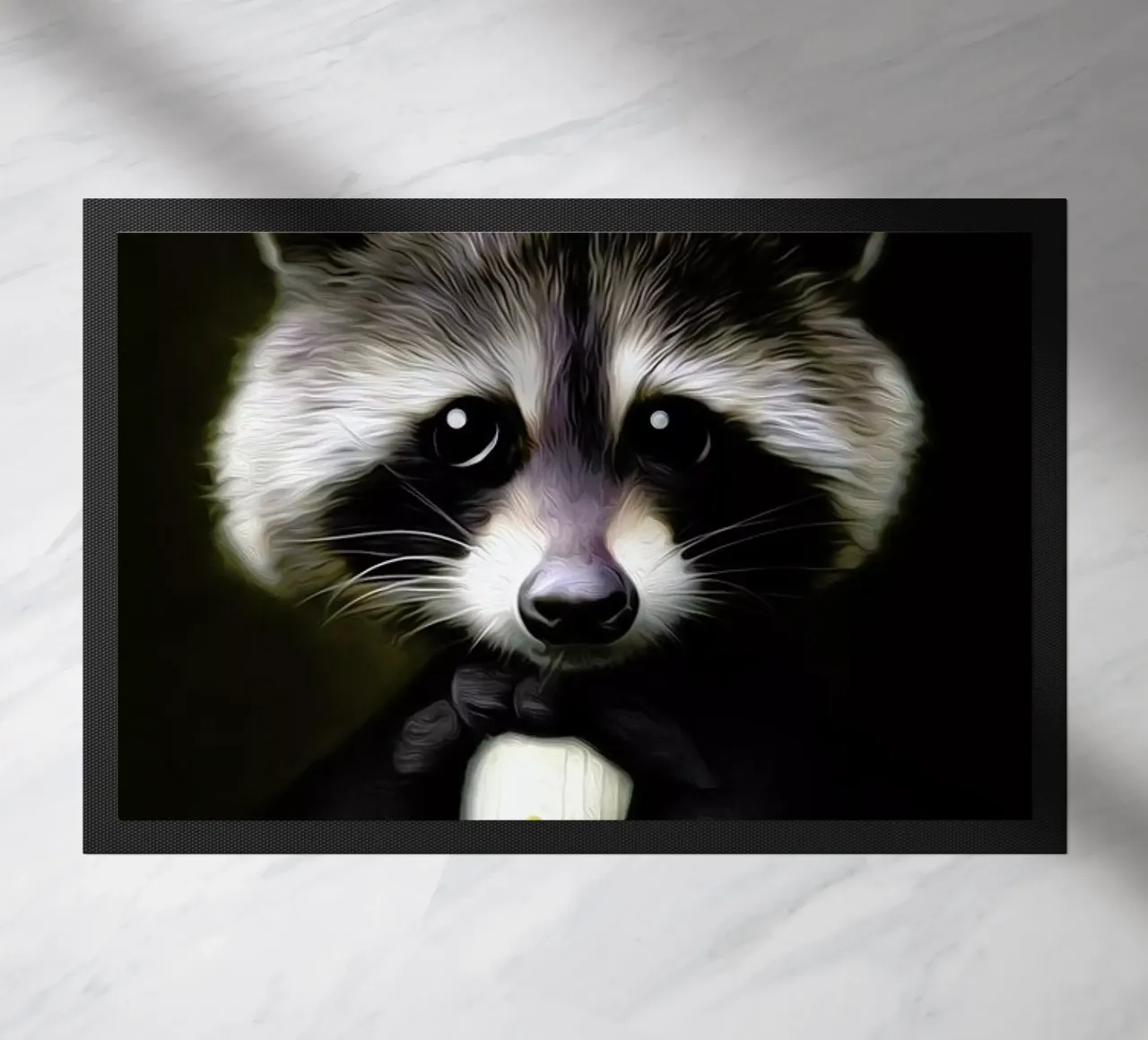 Coon doormat by Tein Lucasson