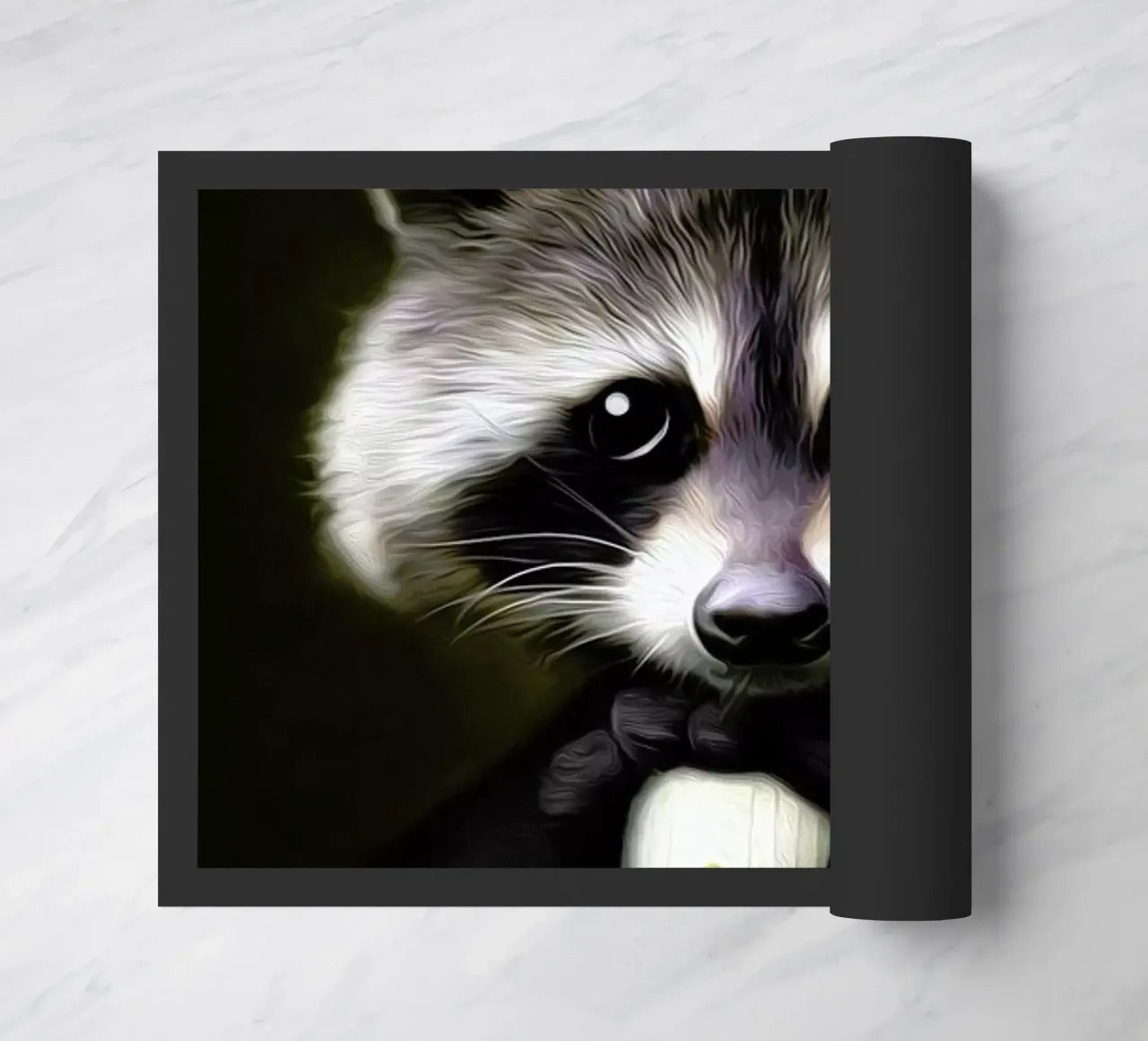 Coon doormat by Tein Lucasson