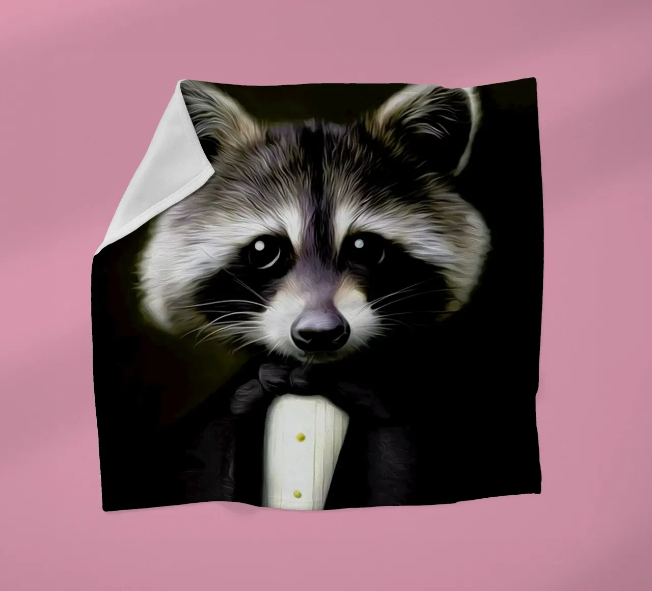 Coon fleece blanket by Tein Lucasson