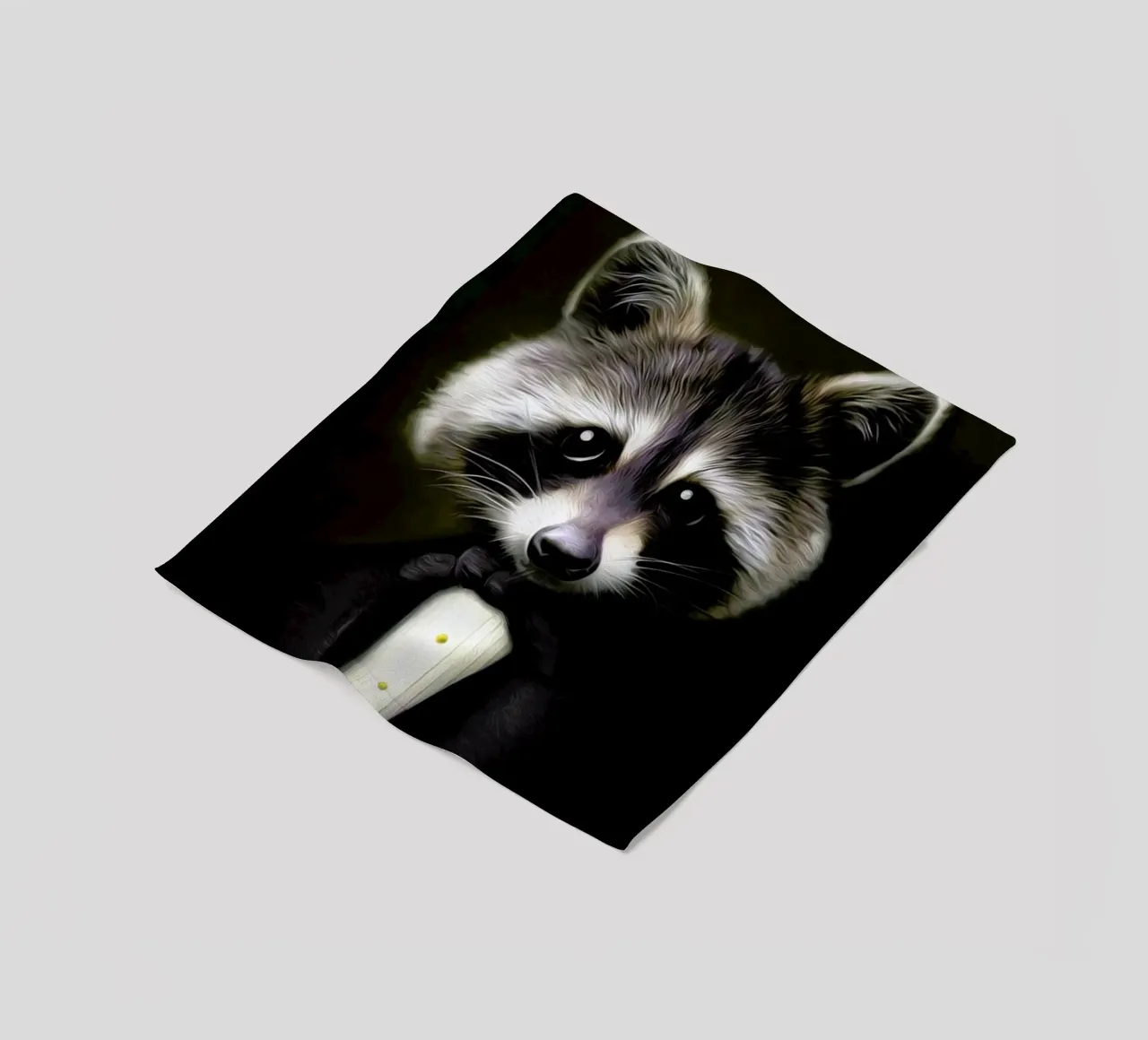 Coon fleece blanket by Tein Lucasson