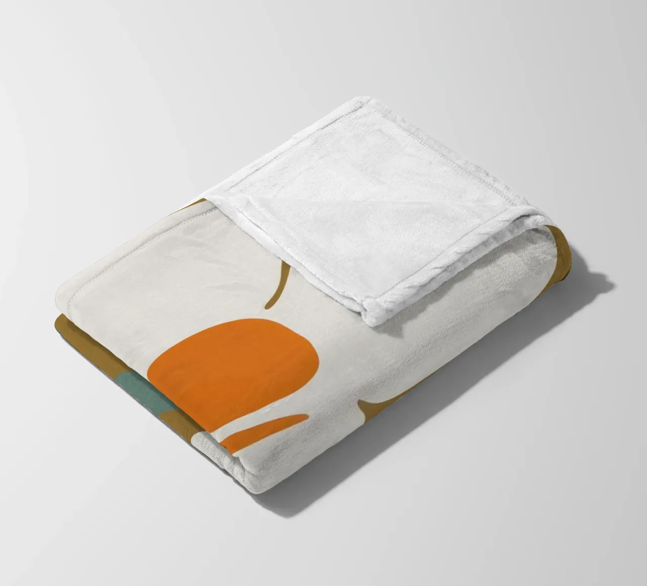 Solitary Bloom Boldness fleece blanket by Moonlite Desire